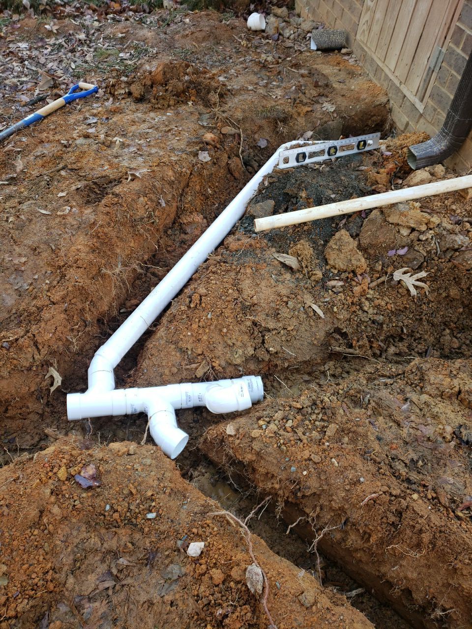 Crawl space encapsulation and exterior drainage by Power Wash Masters LLC