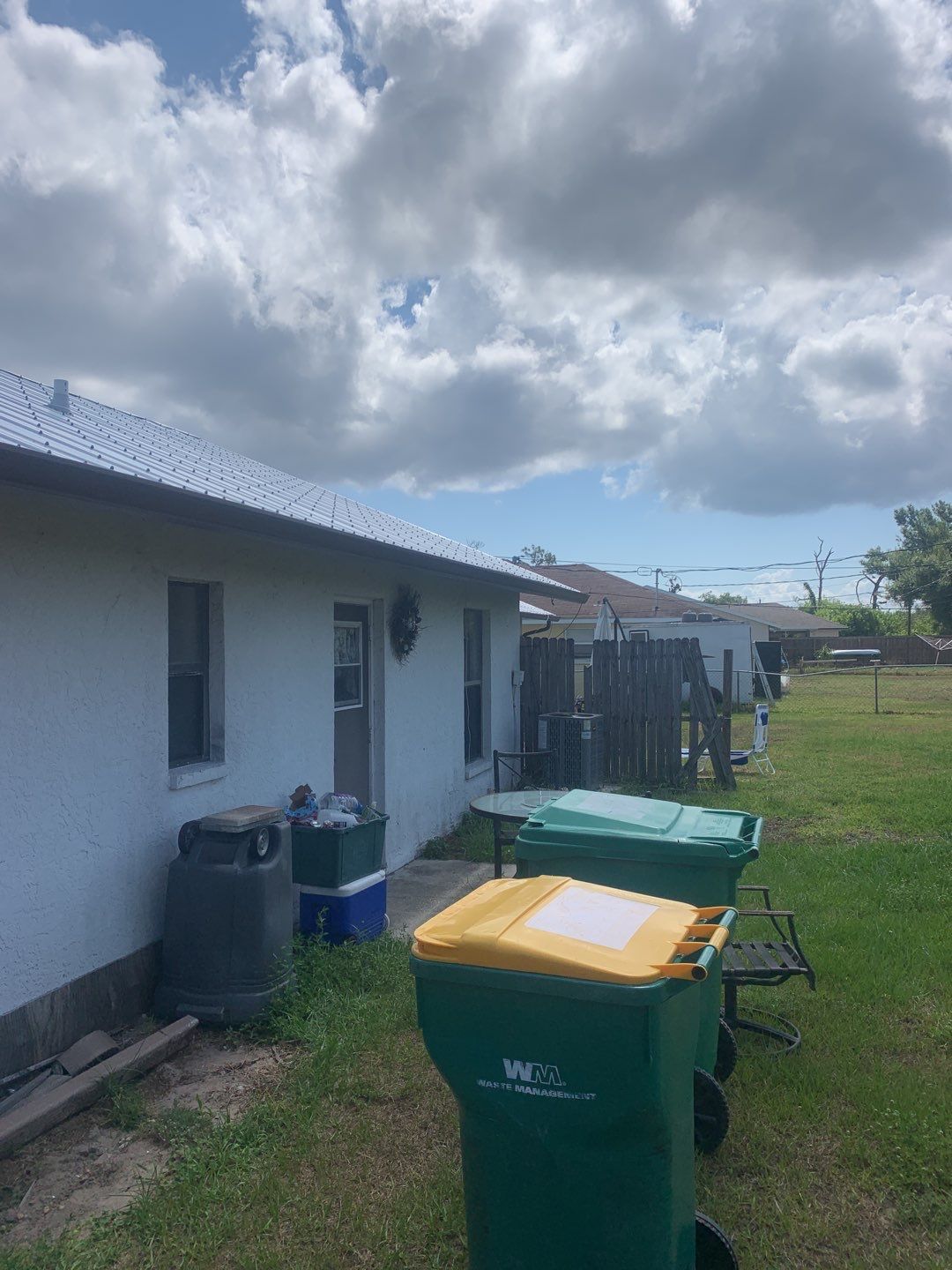 Aluminum Downspouts and Elbows in Englewood FL by Gutter Professors