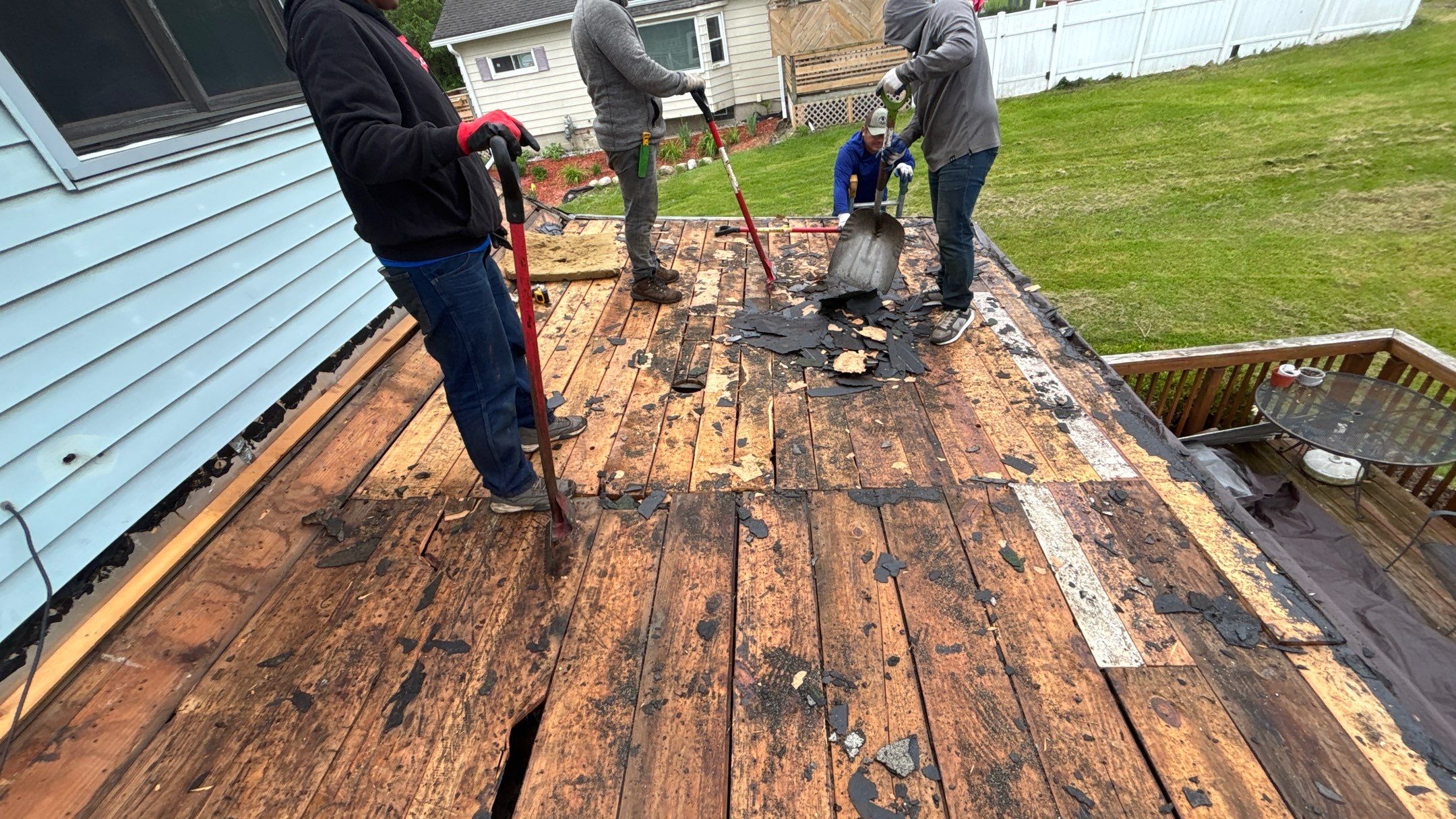 Roof Replacement using Owens Corning Estate Gray by 180 Contractors