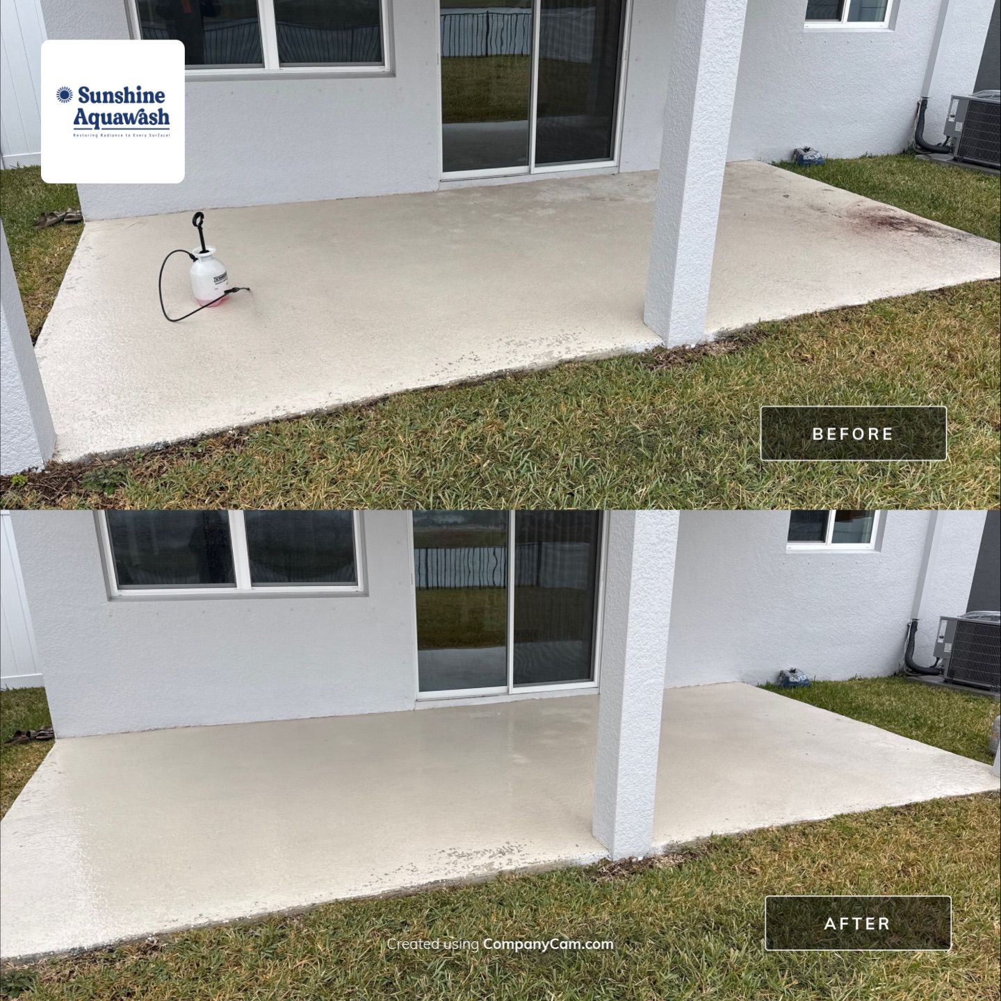 Lanai / Patio Cleaning by Sunshine AquaWash
