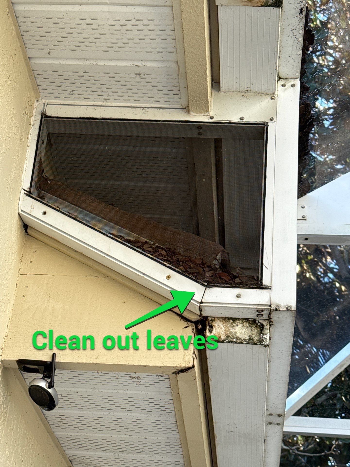 Clean Gutters Entire House and reseal corners in Sarasota FL by Gutter Professors