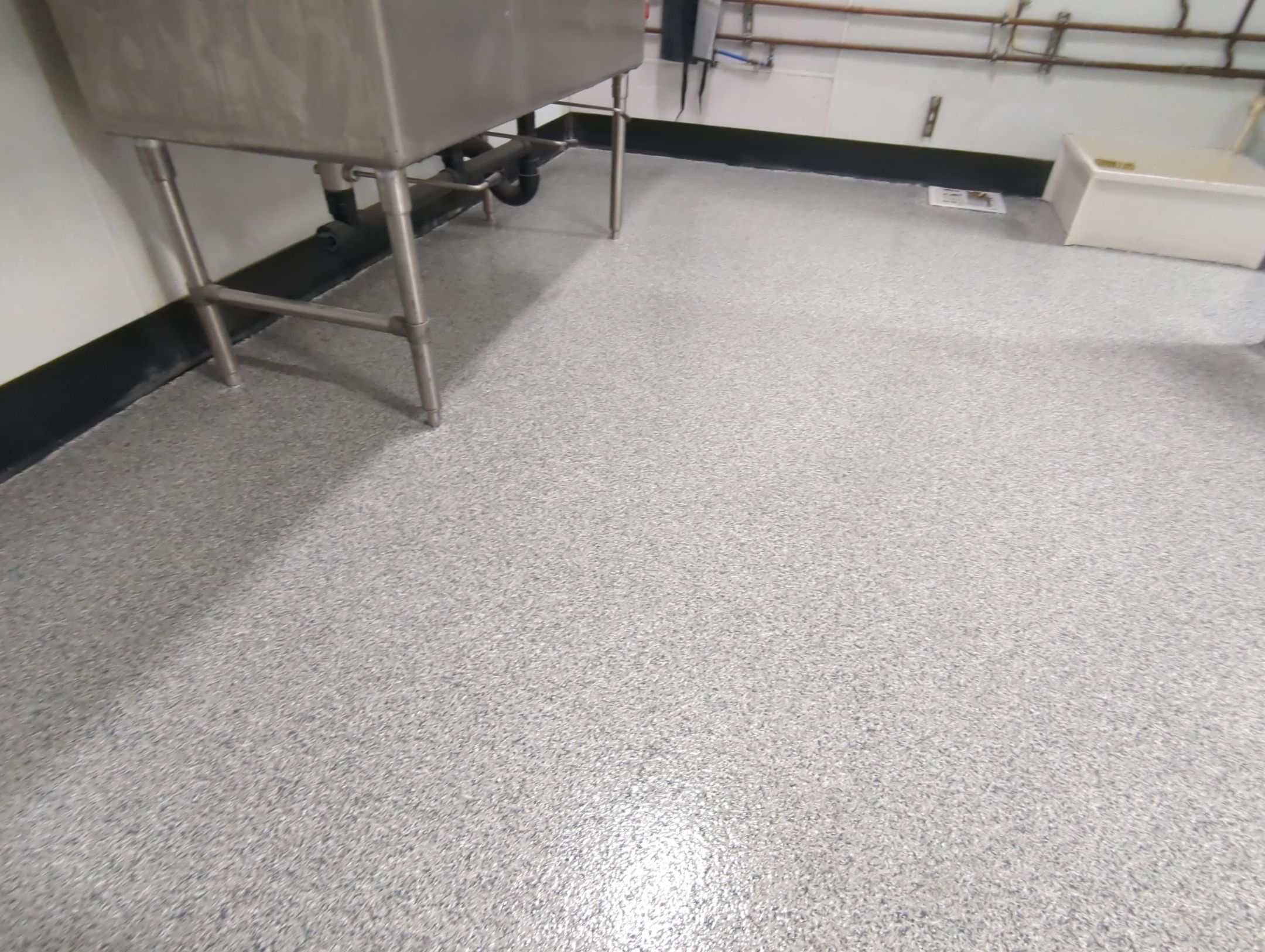 Commercial Kitchen Flooring using Slate Stone 1/8" by Croc Coatings, LLC