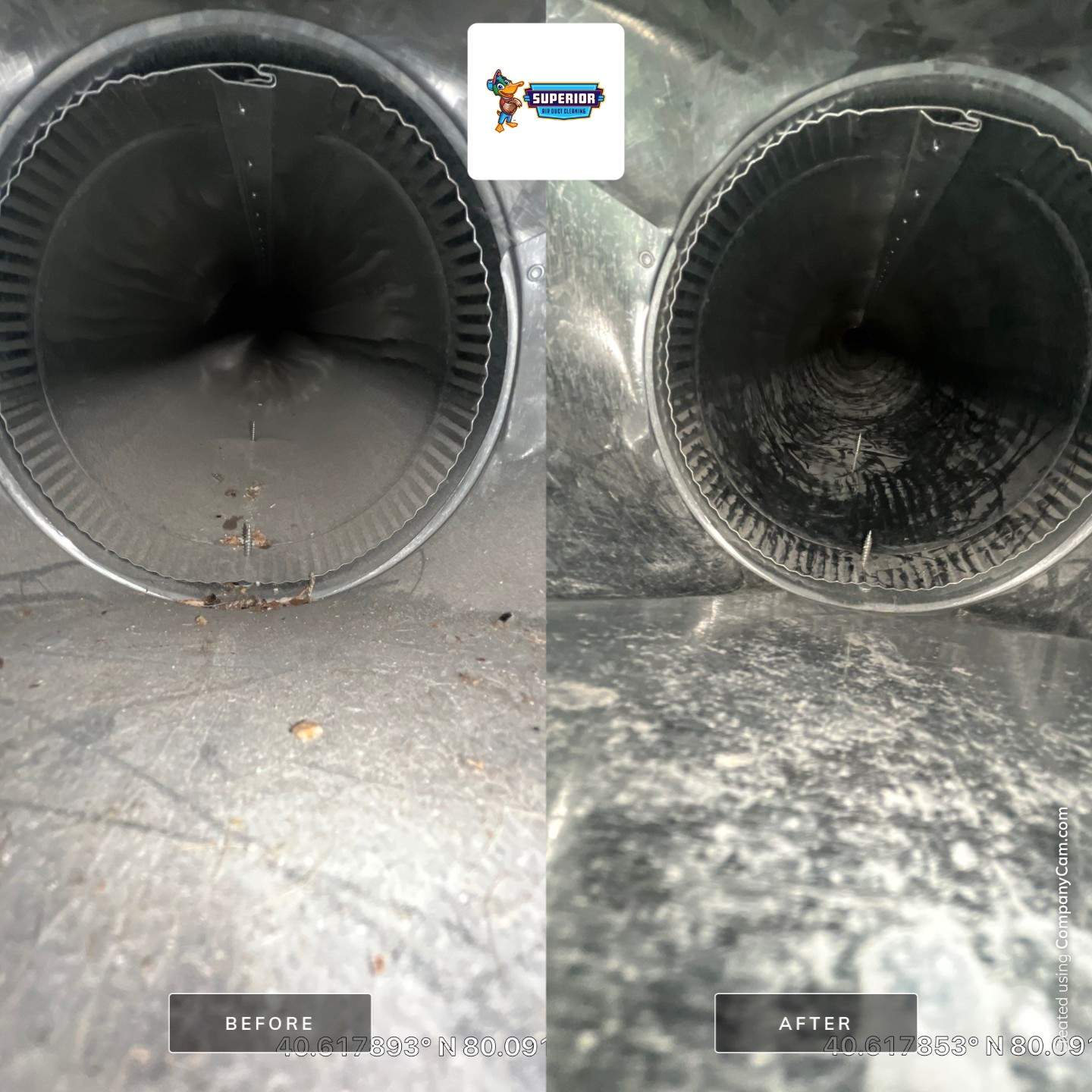 Air Duct Cleaning With a Vacuum Truck in Wexford, PA by Superior Air Duct Cleaning