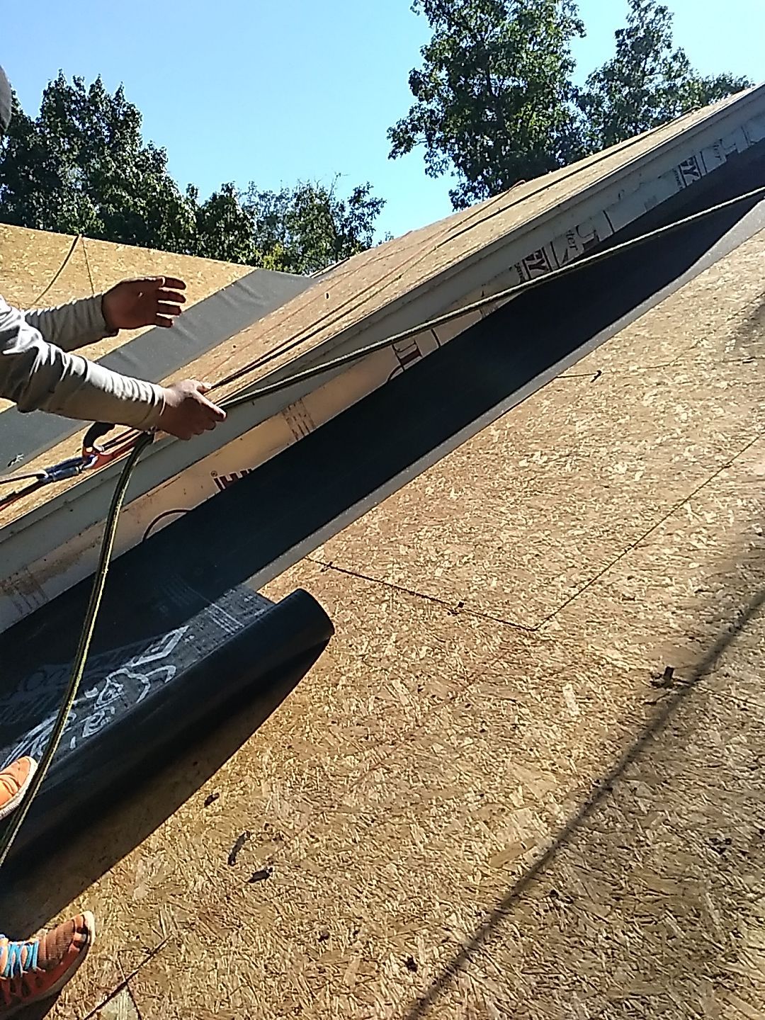 Residential Roofing Installation using Ashphalt Shingles by Indigo State Roofing
