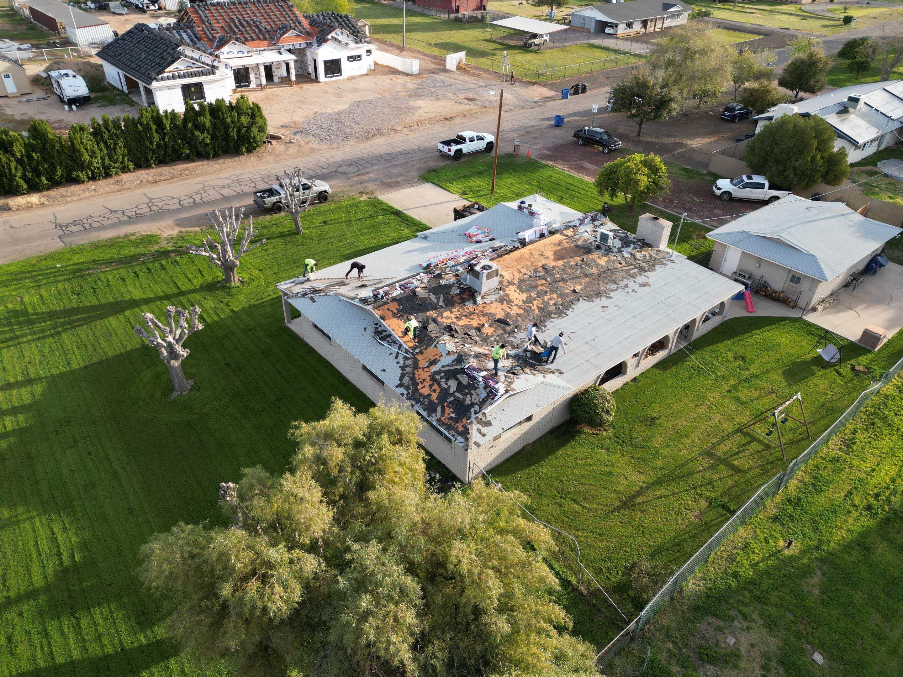 Bruce's Full Re-Roof & Shed by All Storm Roofing & Construction