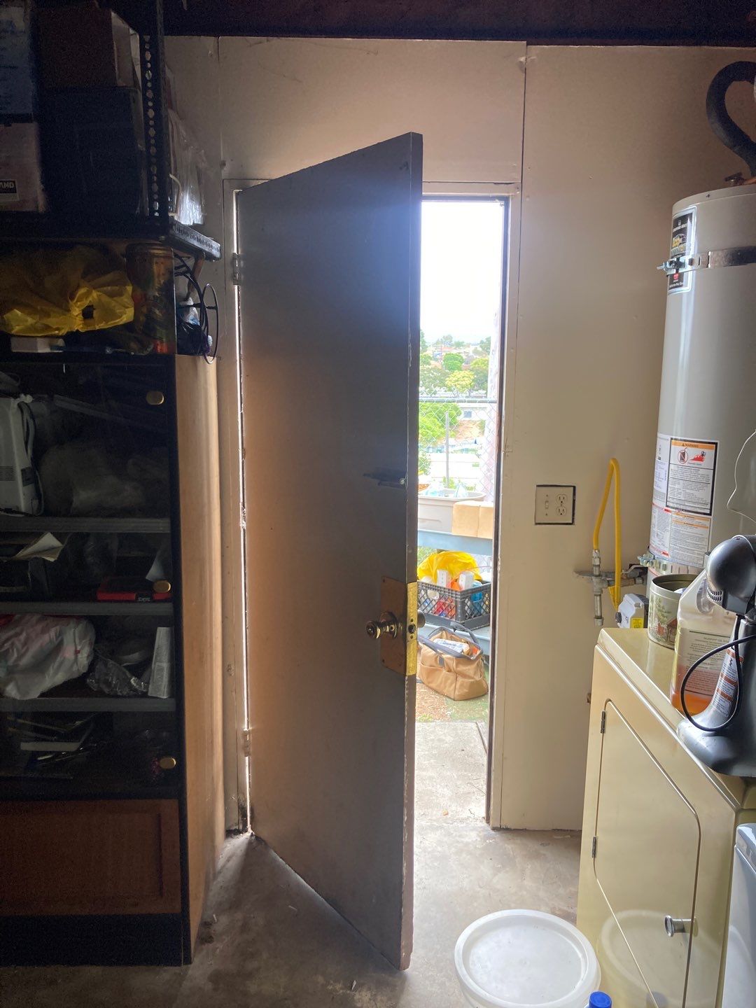 Replace Door Leading to Garage by Andre Handyman