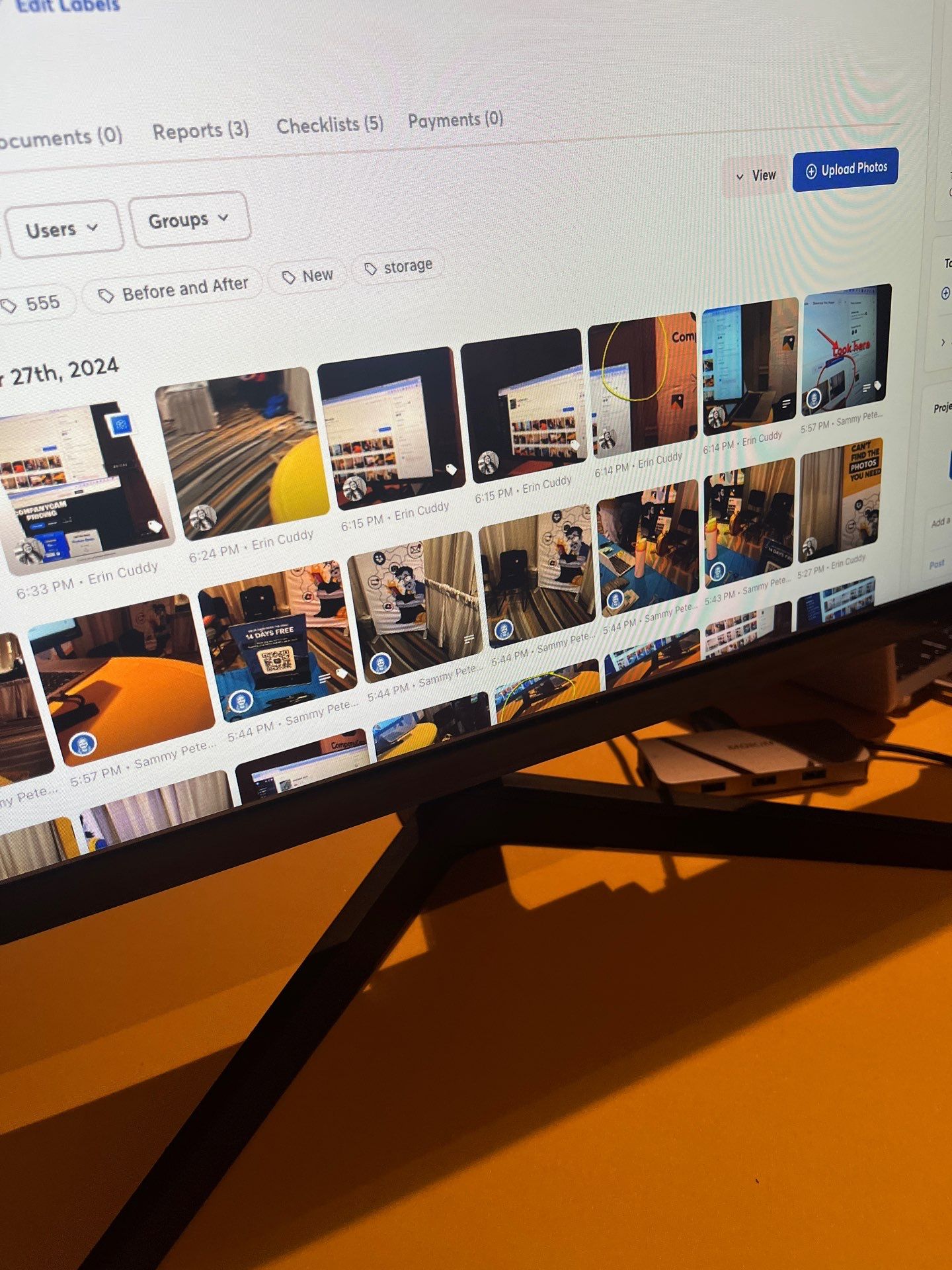 Trade Show using Aquarium by CompanyCam