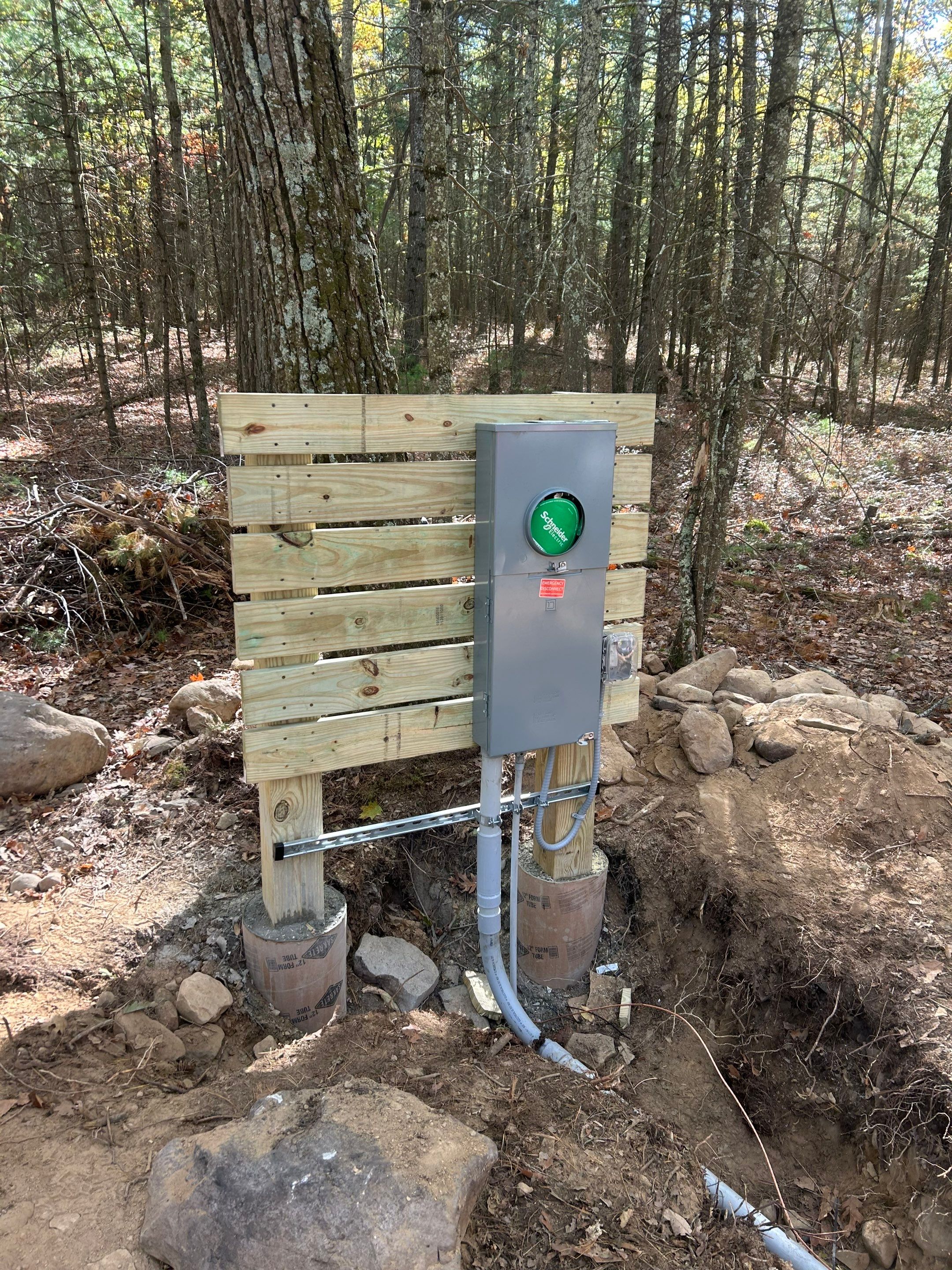 200A Meter/Main Pedestal Installed by ZAM Electric