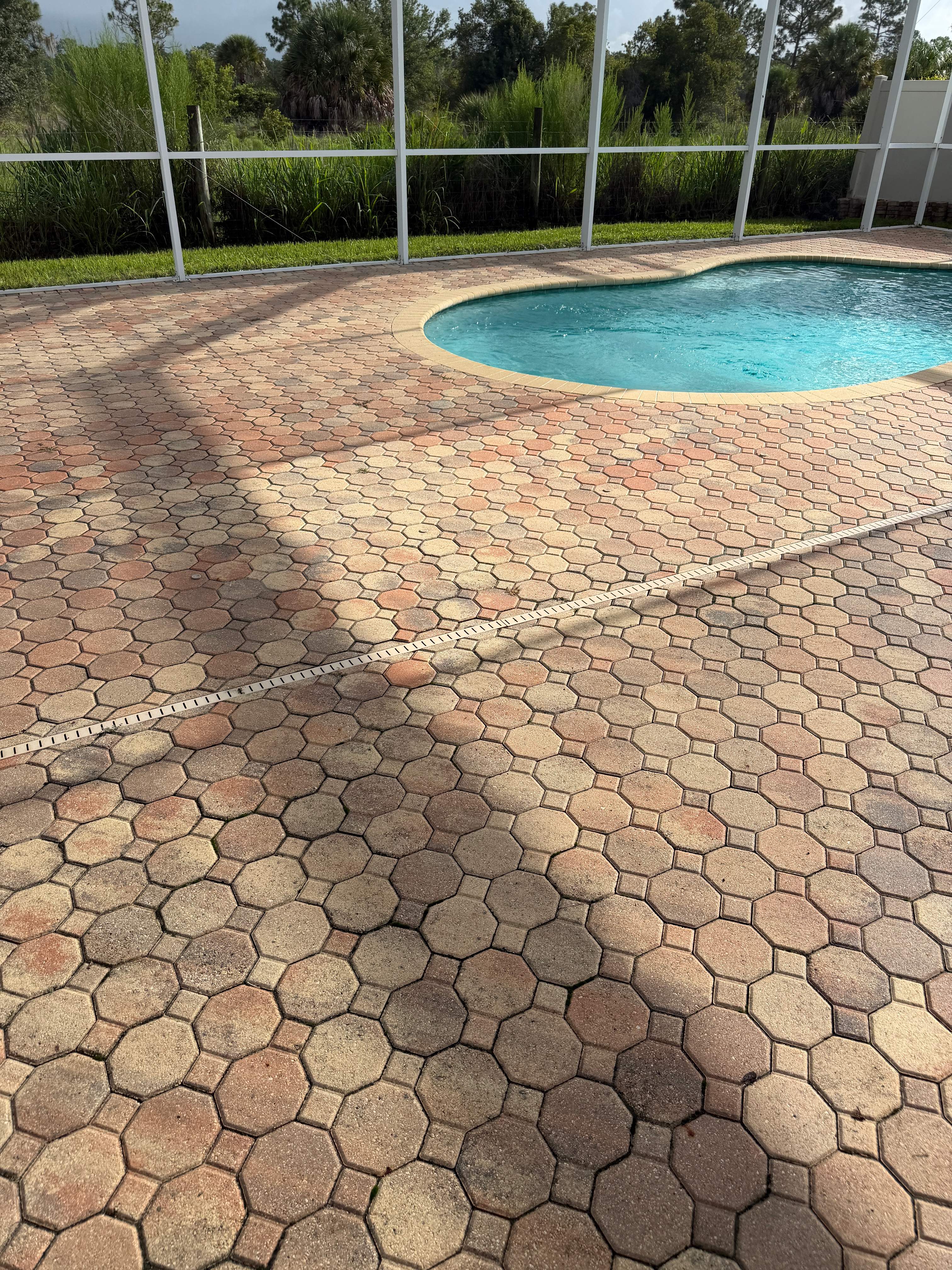 Paver Repair and Protective Sealing for Ruskin Pool Deck by Supreme Paver Experts