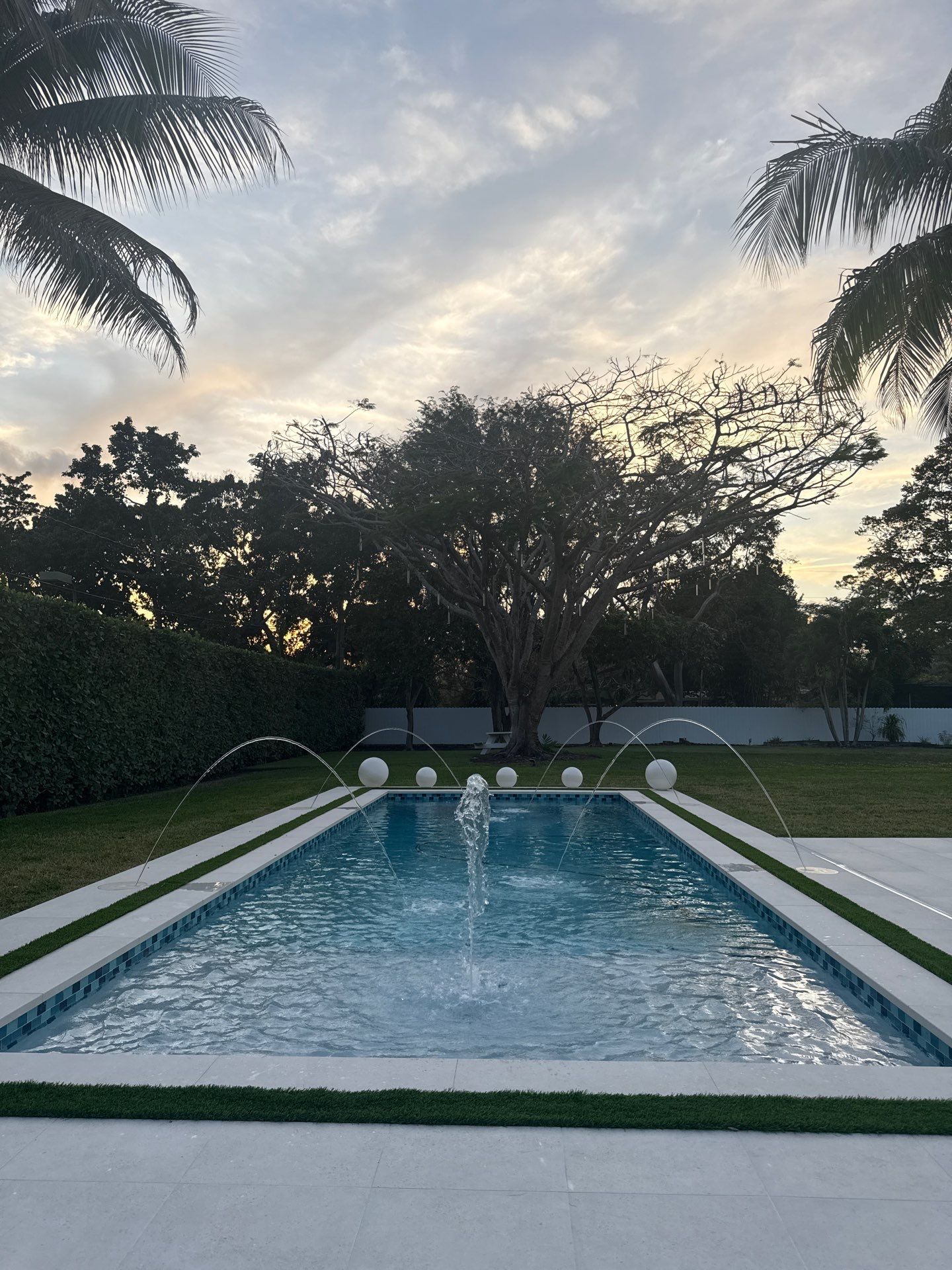 Project in South Miami by ROSMEL POOLS INC