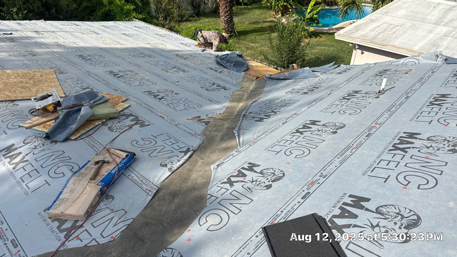 Project in New Braunfels by Rhino Roofing and General Contracting, LLC