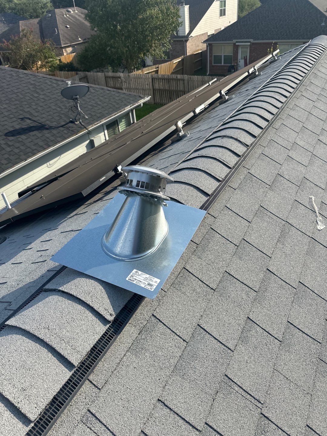 Hail Damage using Owen's Corning Duration (Lifetime) Shingles by Roof Repair Company