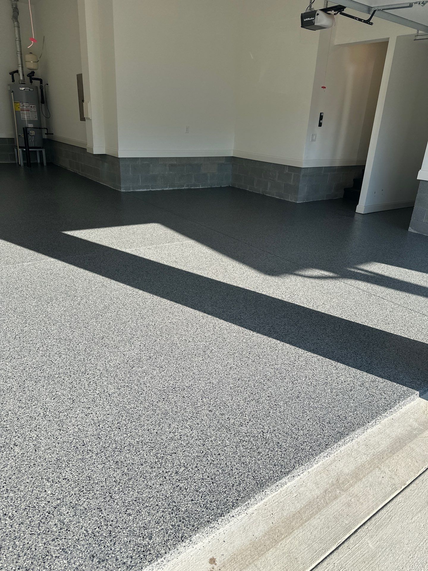 Garage Floor Coating using Nightfall by My Garage Floor Guys