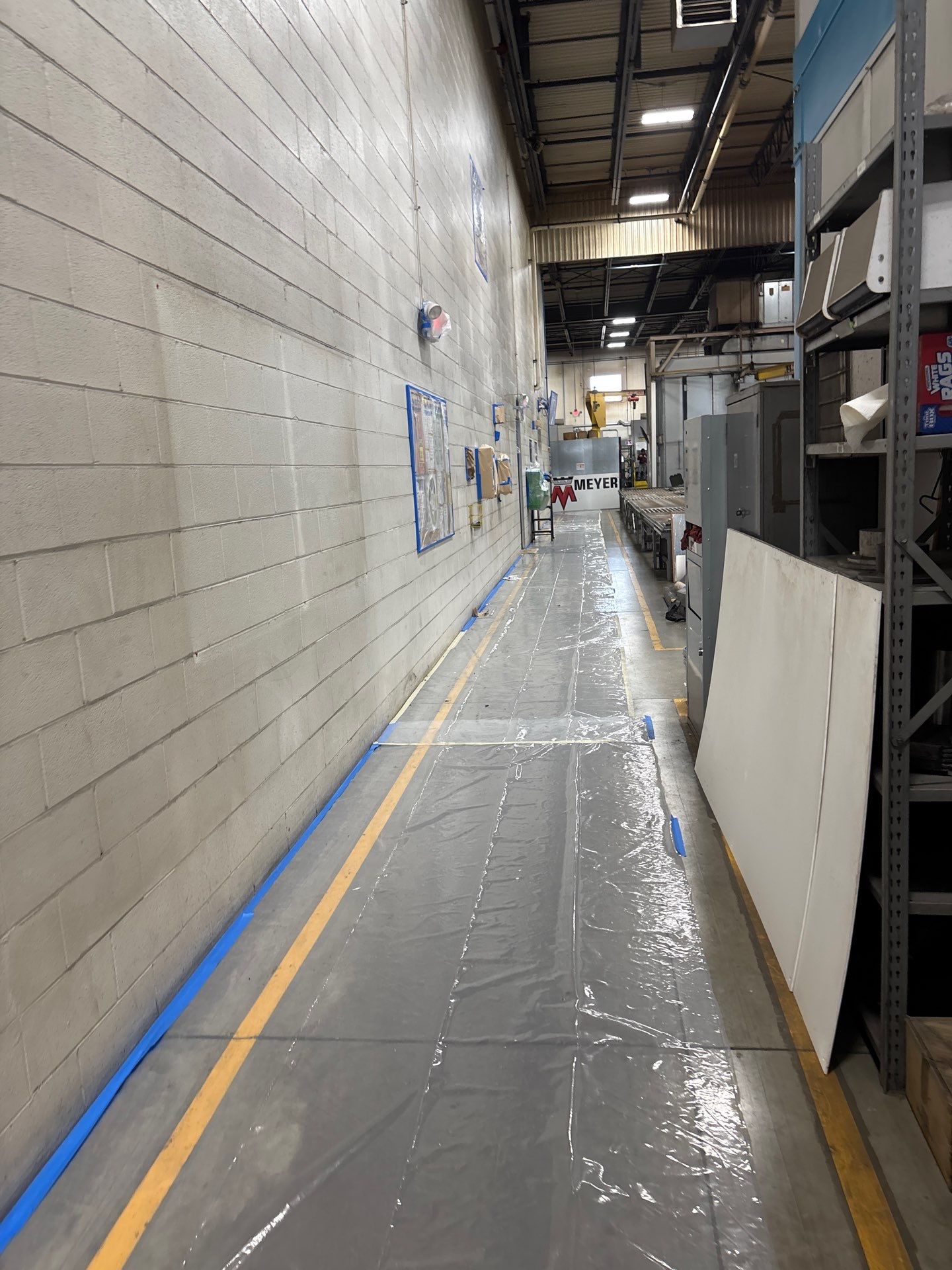 Factory Interior using Pro Industrial Multi-Surface Acrylic by Paint Platoon USA