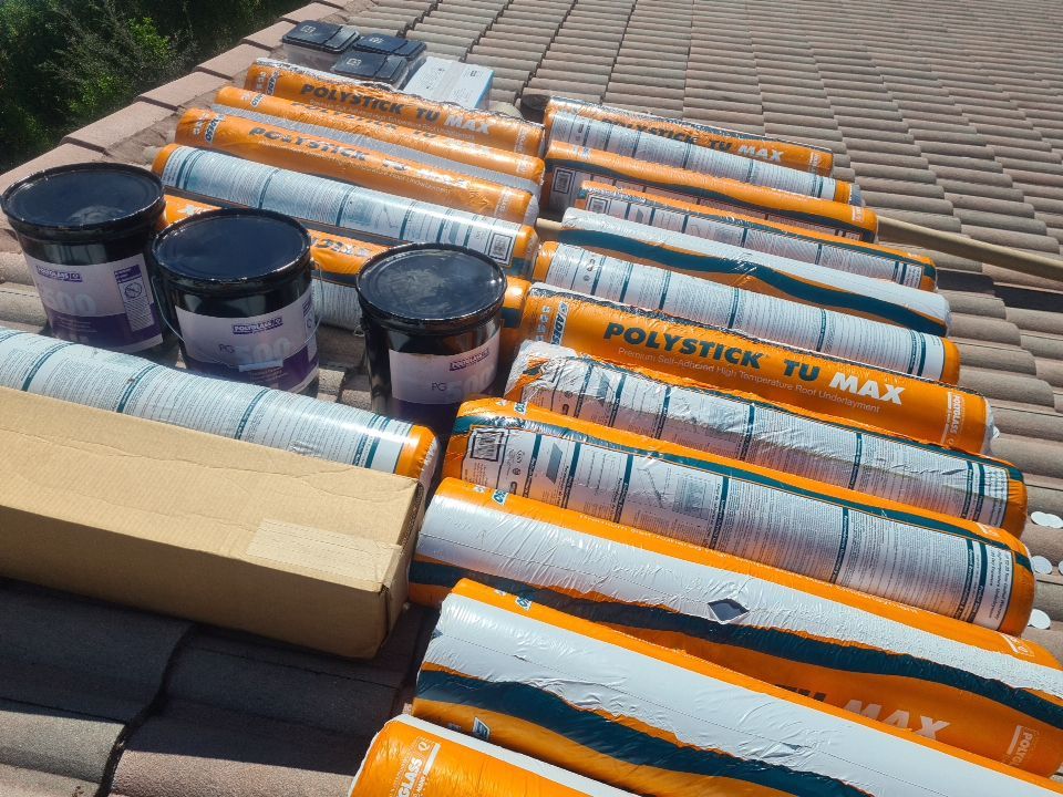 Residential Roofing Installation using Eagle Roofing Tile by BLUES BROTHERS ROOFING