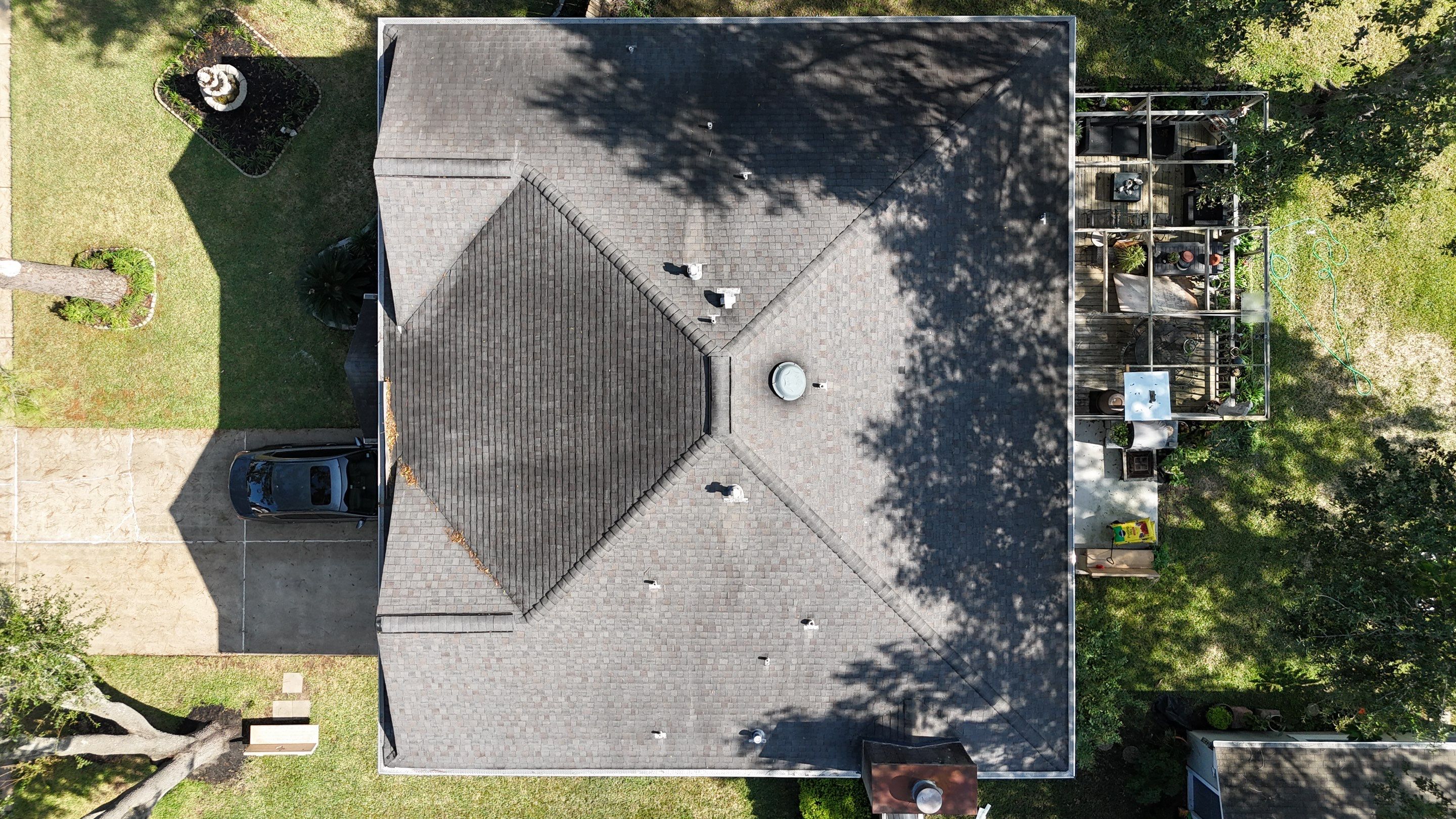 Roof Replacement completed in the Cypress Area! by Core Four Roofing