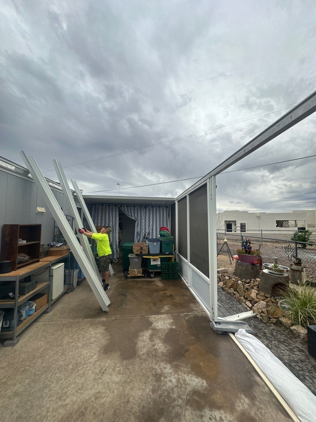 Polar White Exposed Fastener  by Reimagine Roofing
