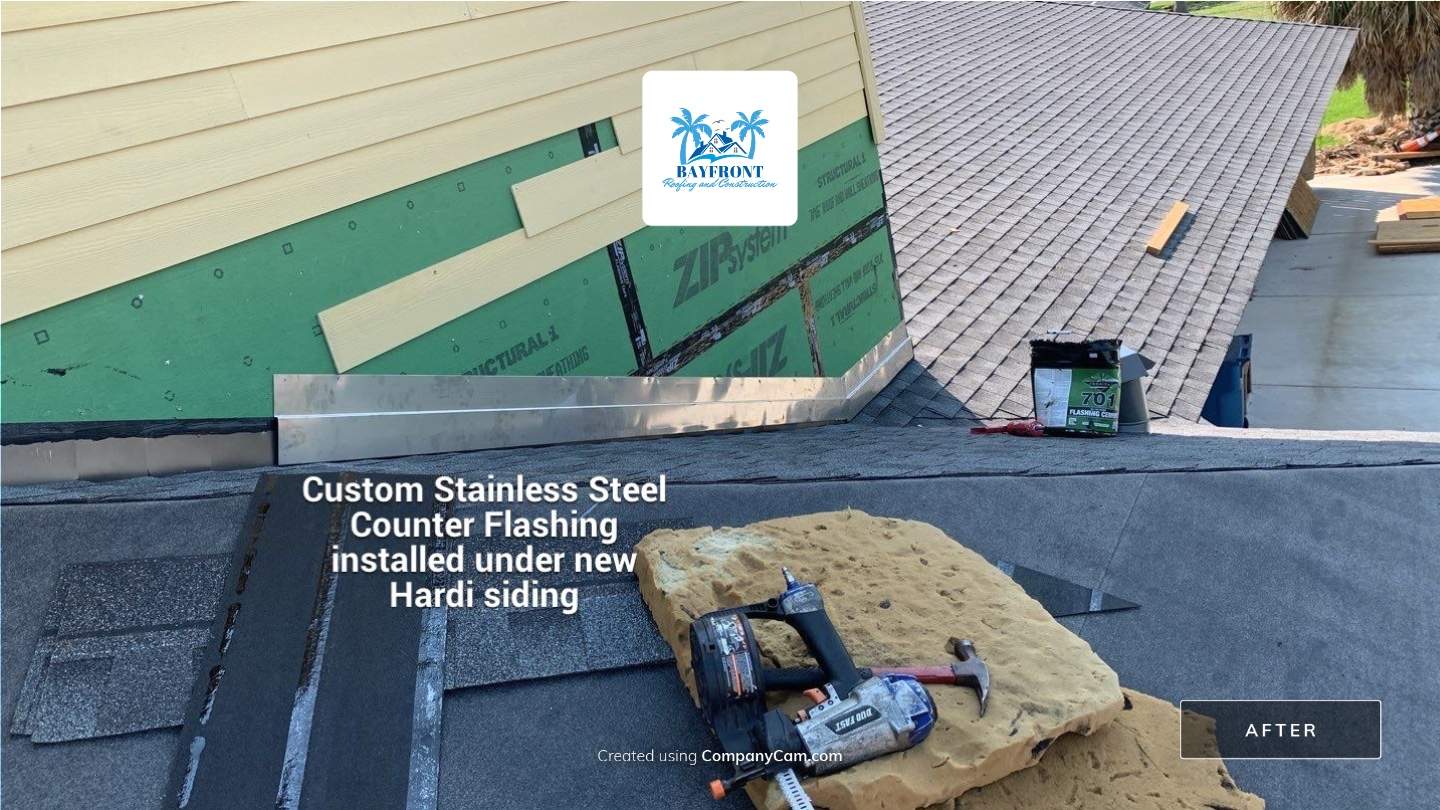 Flashed Right! by Bayfront Roofing and Construction