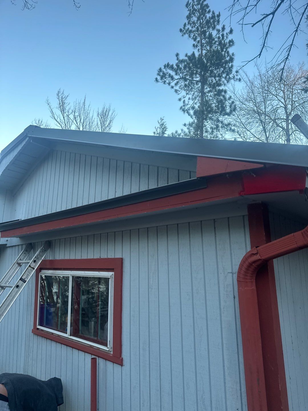 Standing Seam Roof using Standing Seam Metal 26 Guage by Total Restoration Services