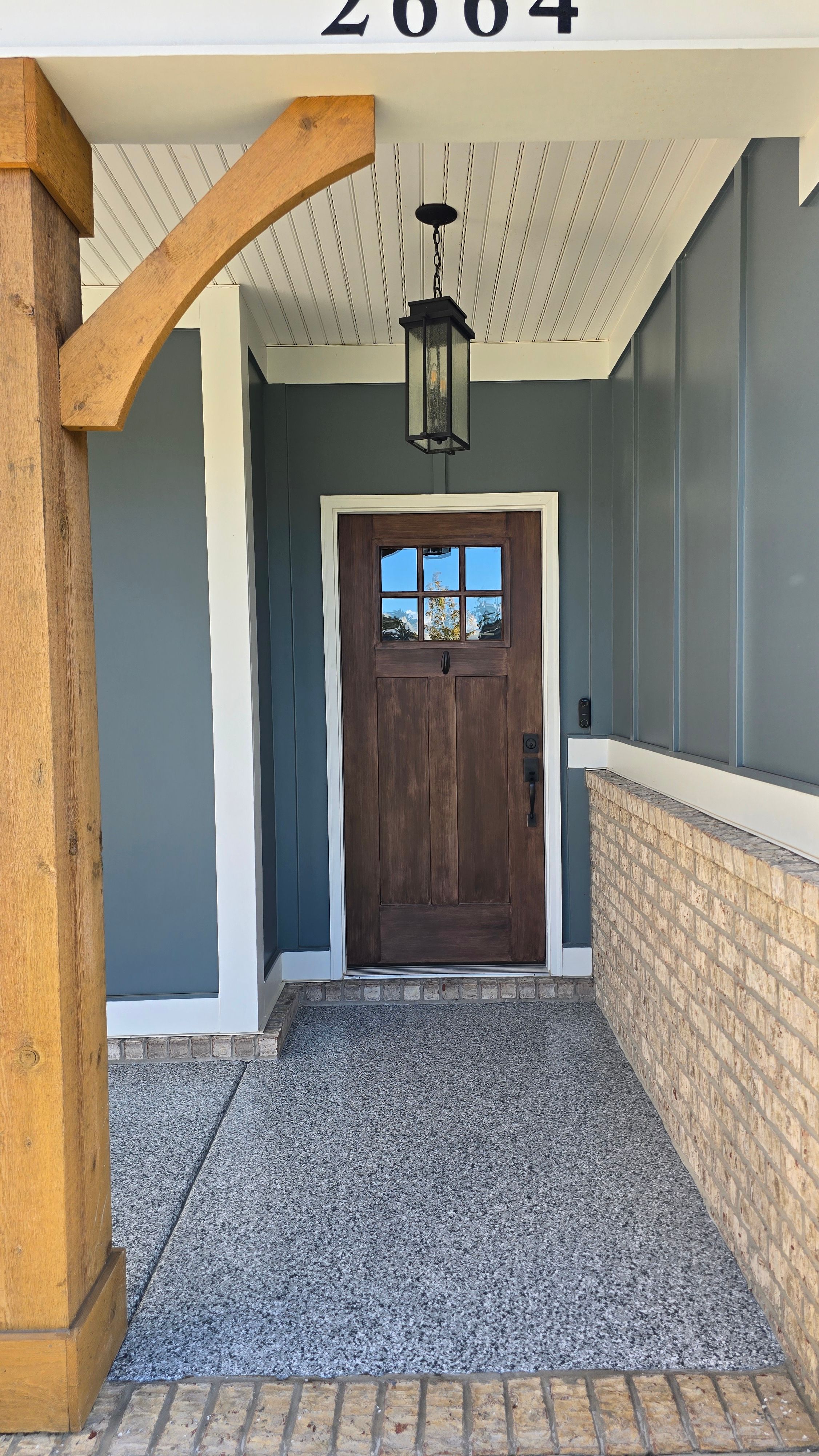 Porch, Patio, & Garage Completed Using Gravel by Elite Floor Solutions