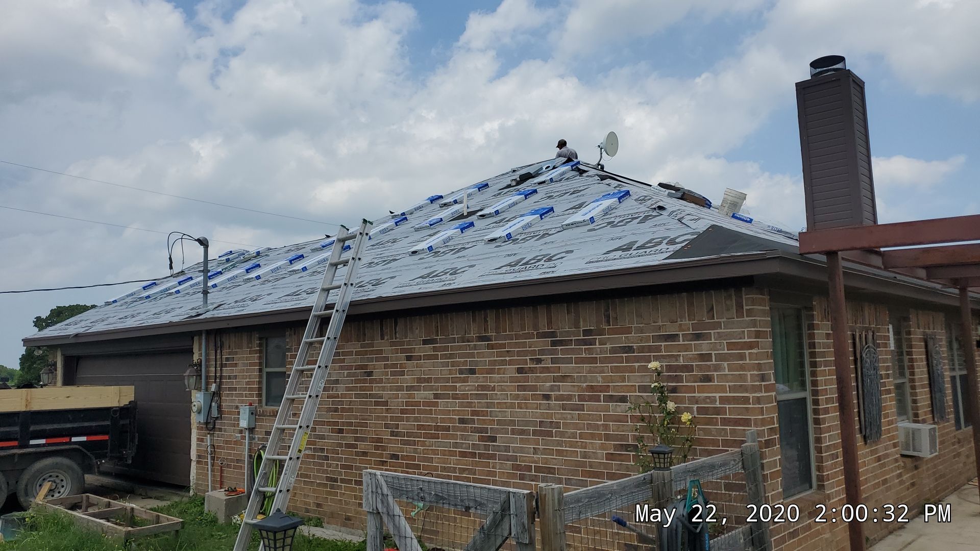 Residential Roofing Installation using ATLAS Pinnacle Pristine Shingles by Harvey Roofing & Construction