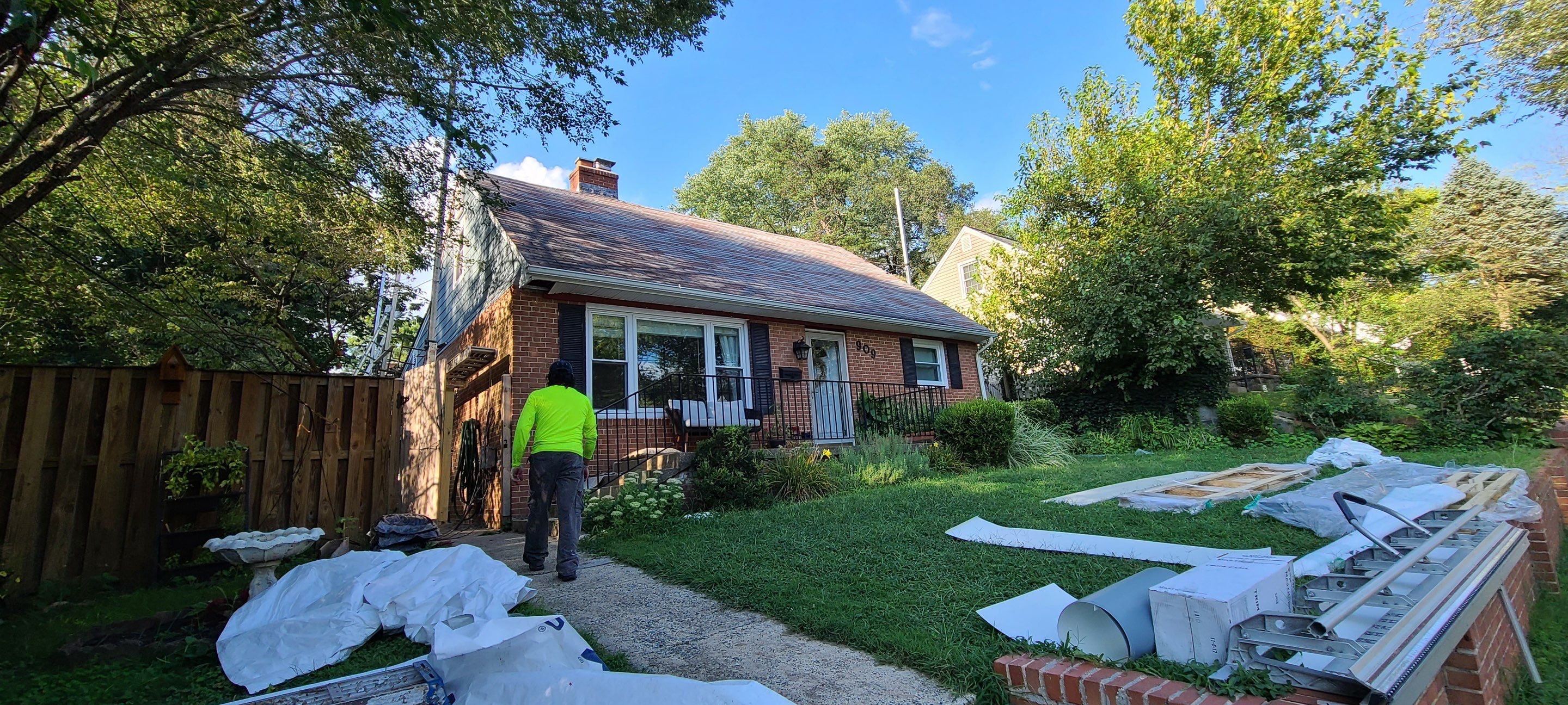 Siding replacement using James Hardie Siding by Window Depot of Annapolis