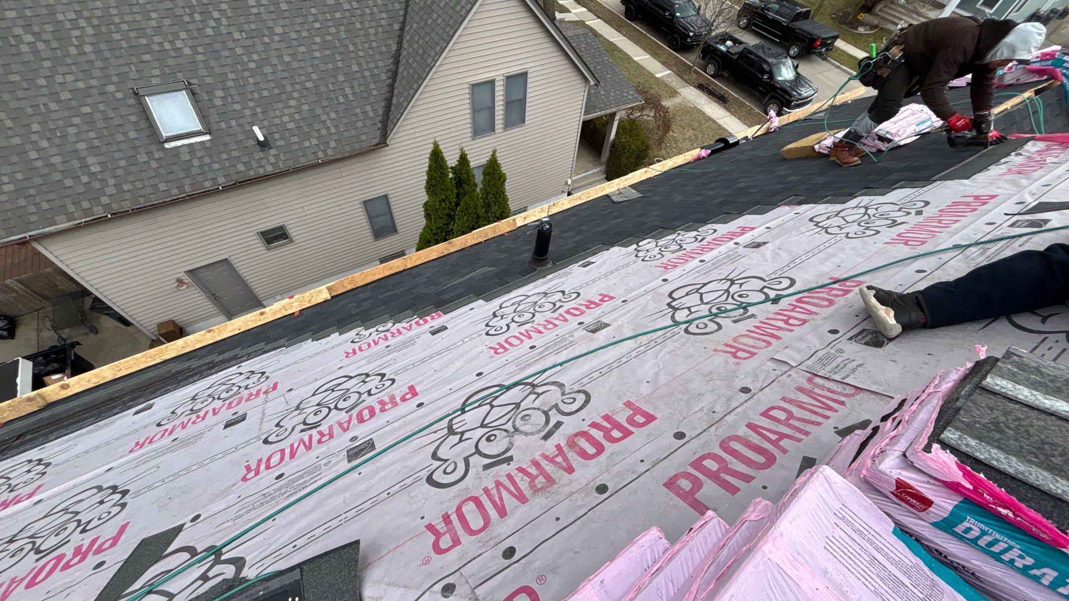 Roof Replacement using Owens Corning Duration Flex by 180 Contractors
