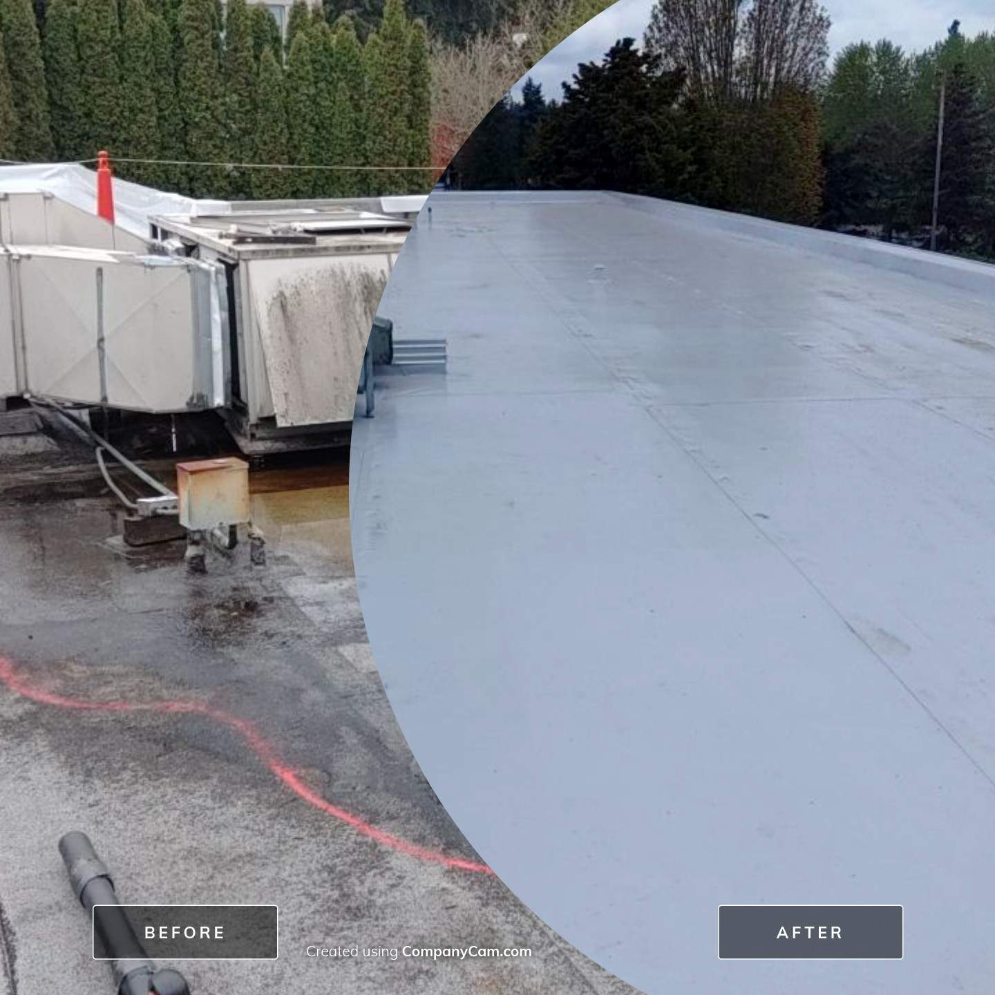 Commercial Roofing Overlay using Duro-Last by Alternative Roofing Systems Inc. 