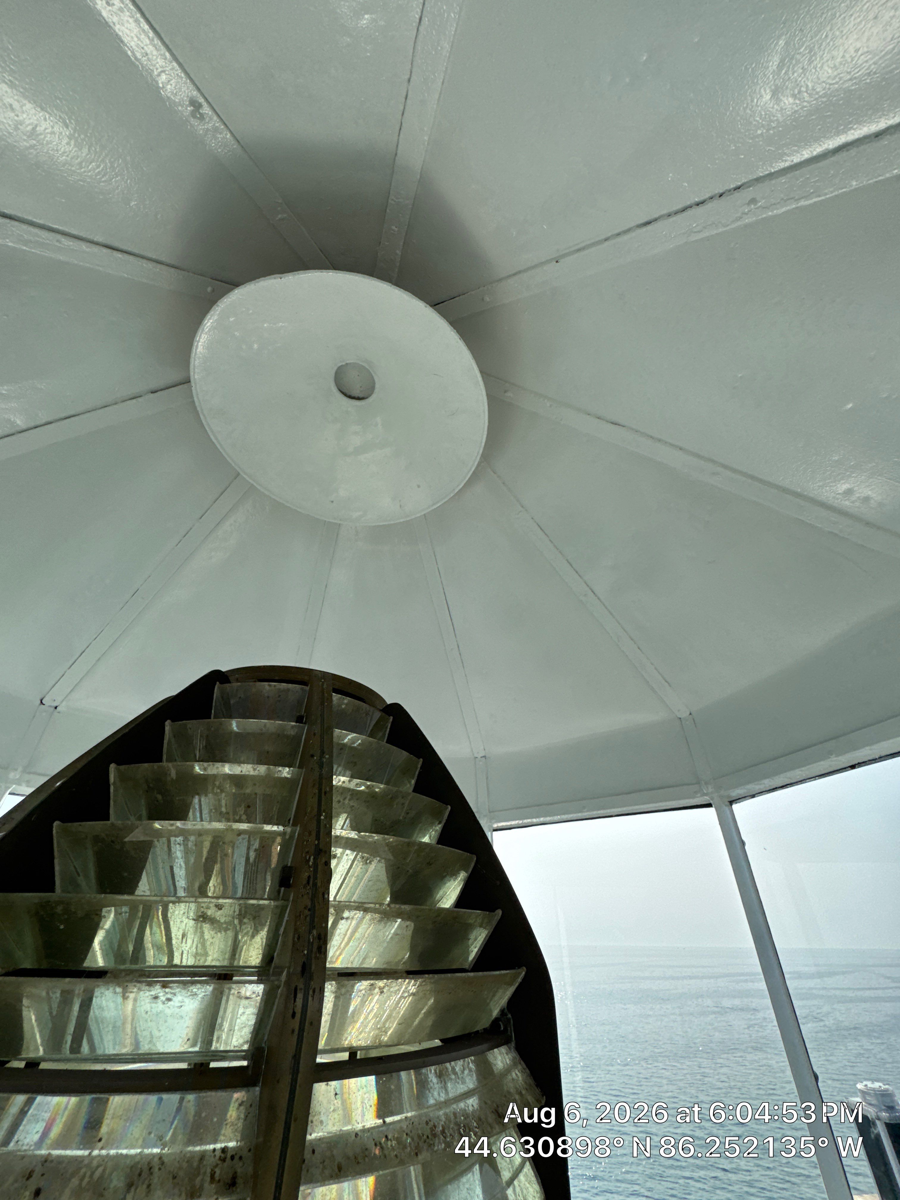 Historical Restoration and Coating of Frankfort North Breakwater Lighthouse by Finkle Preservation & Construction 