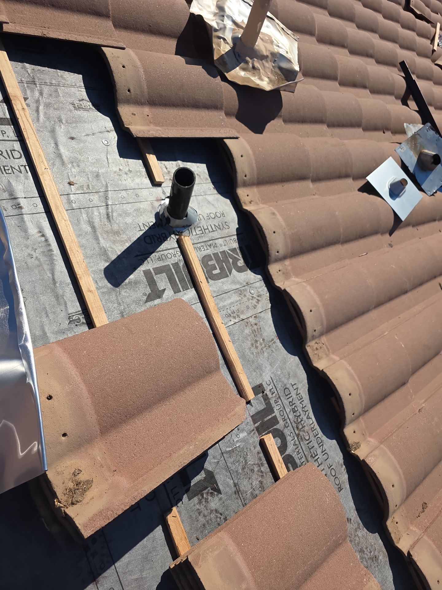 Tile Reset using Concrete Tiles in Gold Canyon by Weather-Tite Roofing