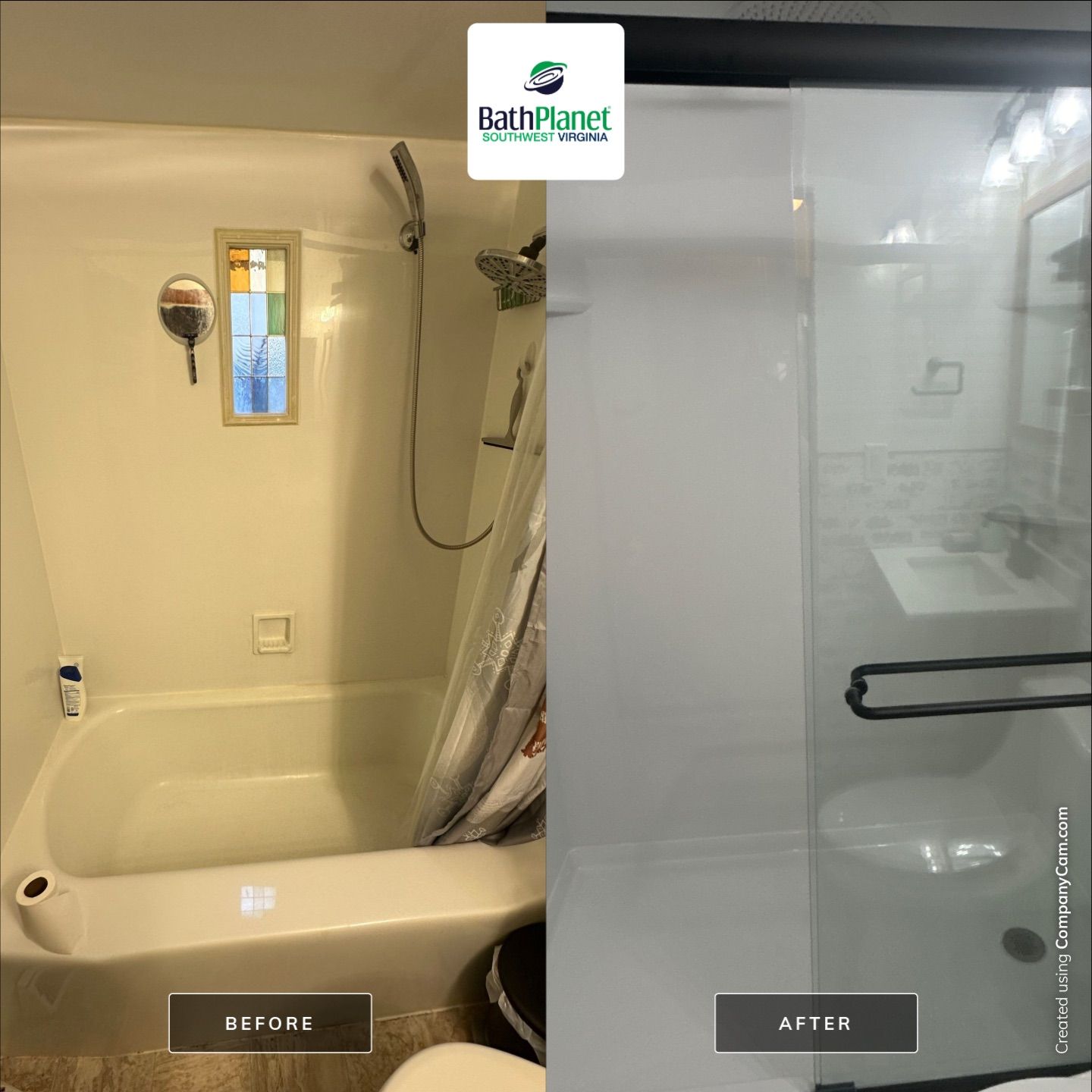 Tub to Shower by BathPlanet SW Virginia