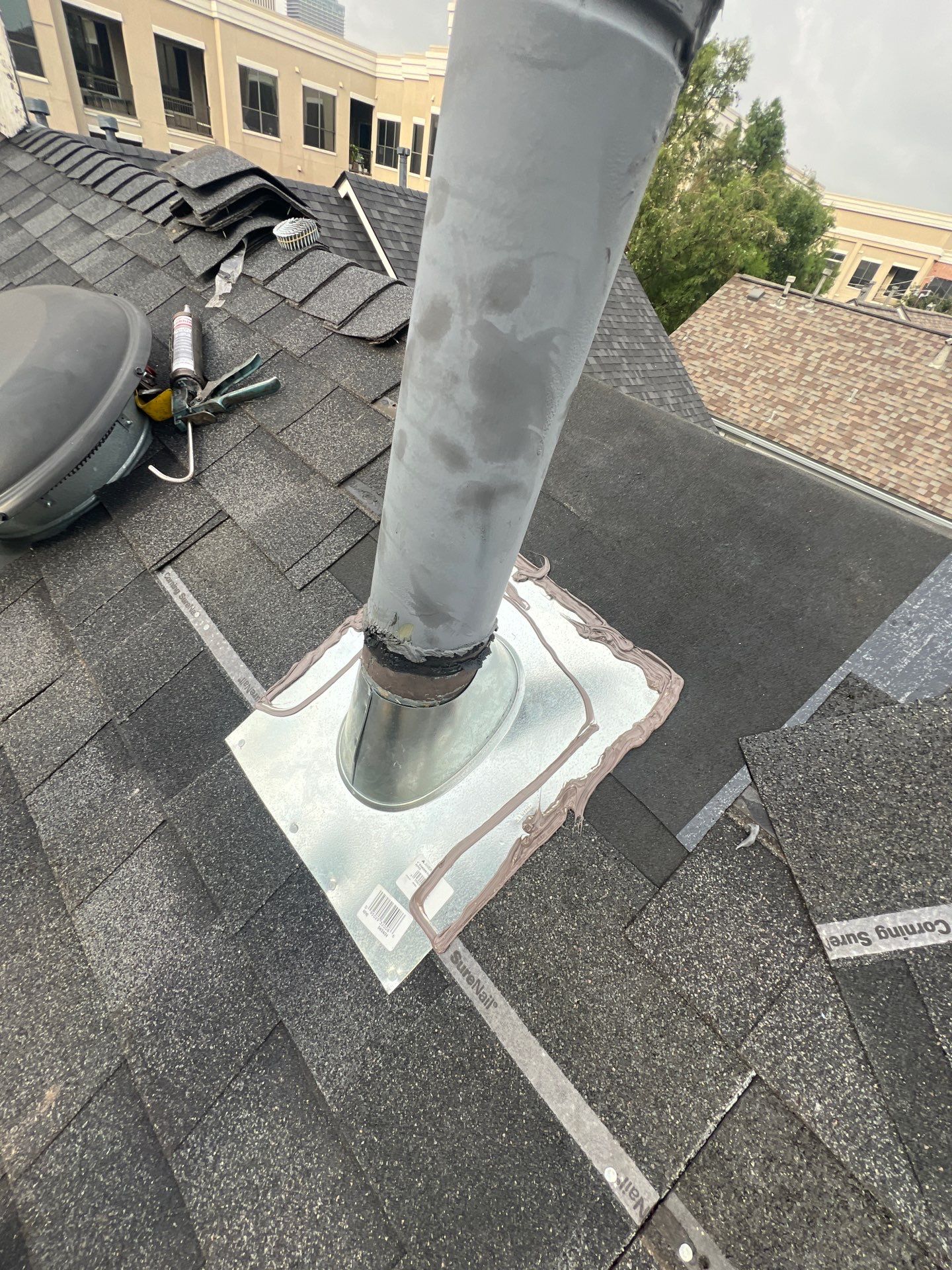 Residential Roofing Repair using Owen's Corning Duration (Lifetime) Shingles by Roof Repair Company