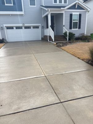 Concrete Driveway using Concrete Sealant