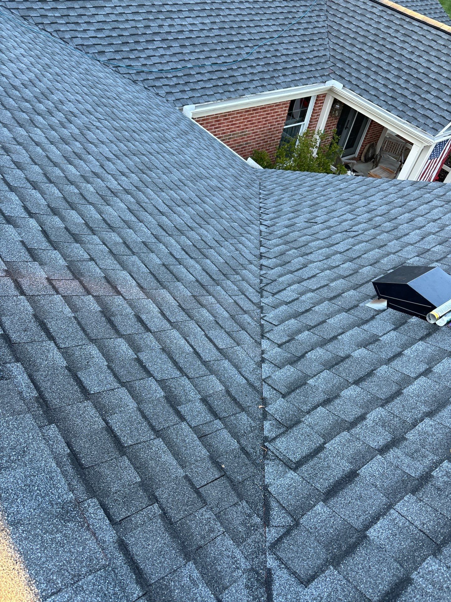 Residential Roofing Installation using Timberline UHDZ Shingles - Pewter Gray by RoofX 