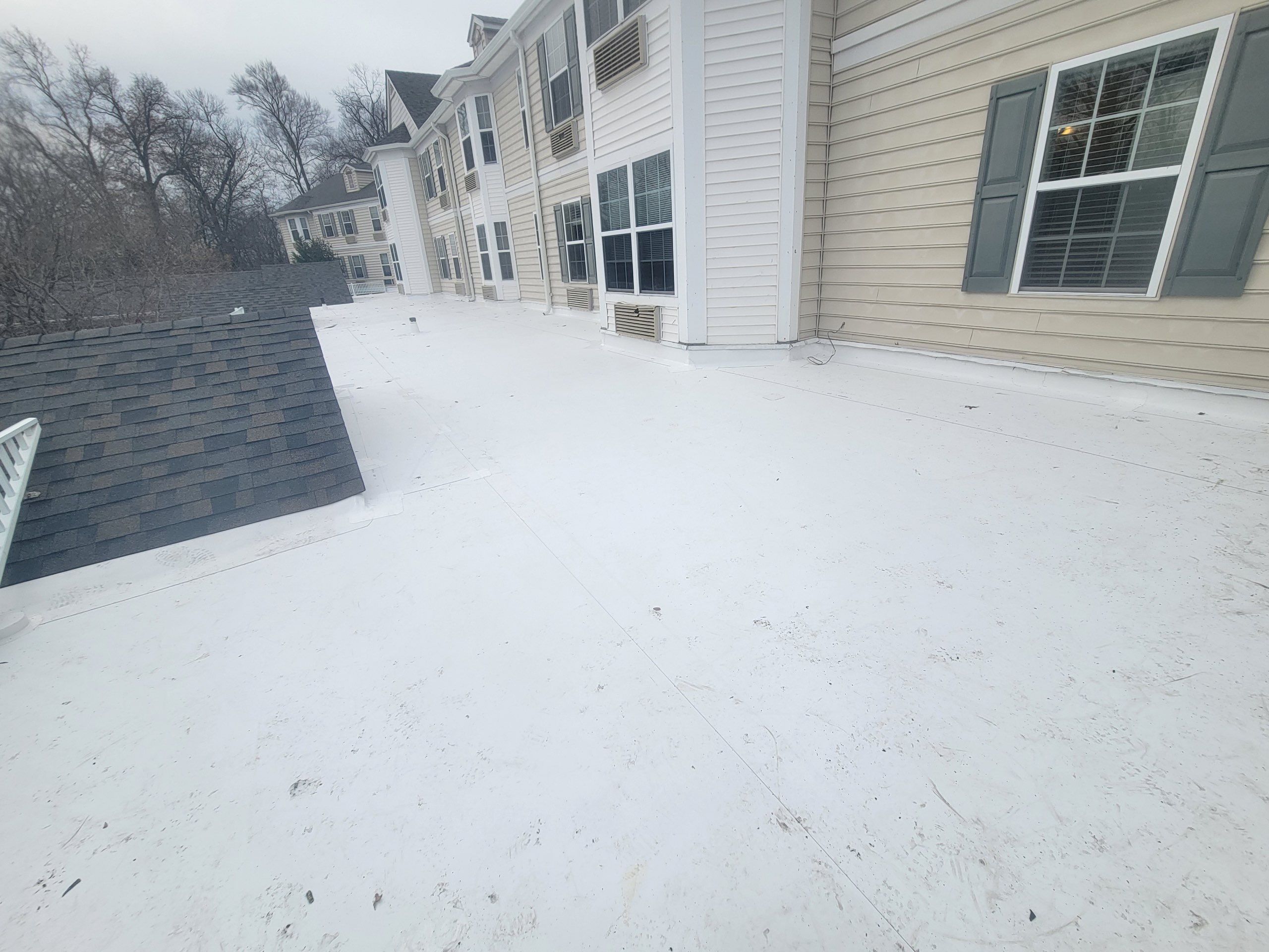 Commercial Roofing Installation using GAF Timberline / GAF TPO by All Site Roofing
