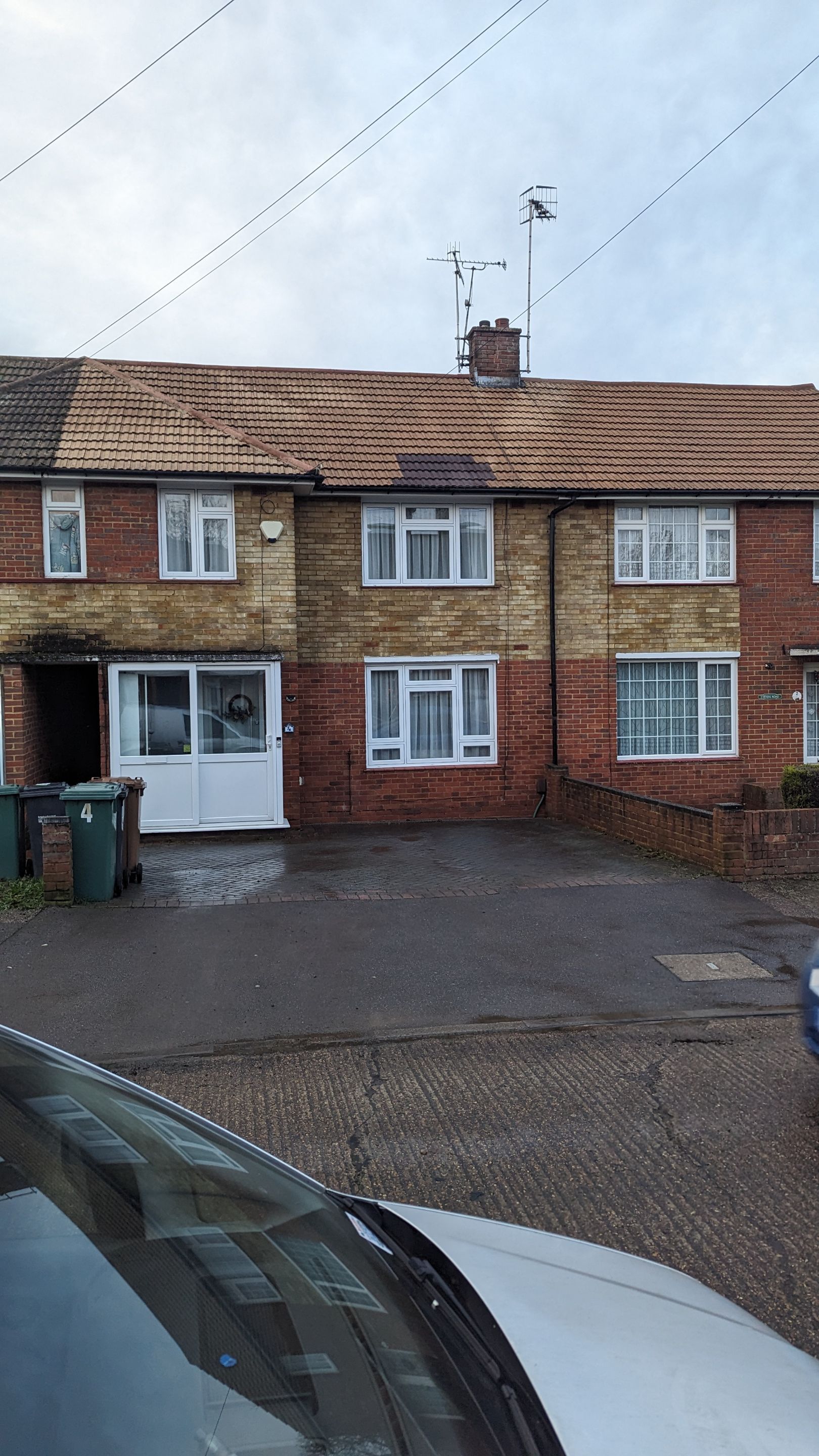Roof Cleaning and Biocide Treatment using Honda 15lpm Low Pressure Washing Machine by Ges Exterior Cleaning ltd