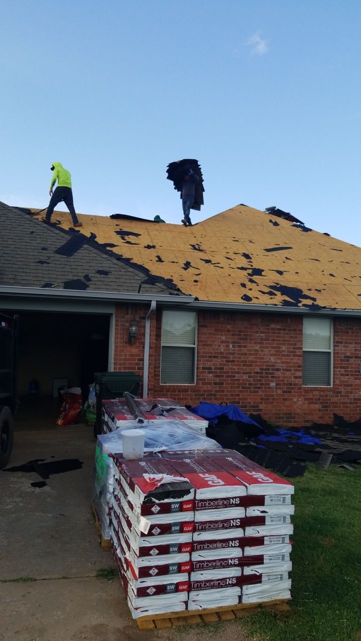 Residential Roofing Installation using GAF Natural Shadow  by A & H Roofing and Contracting