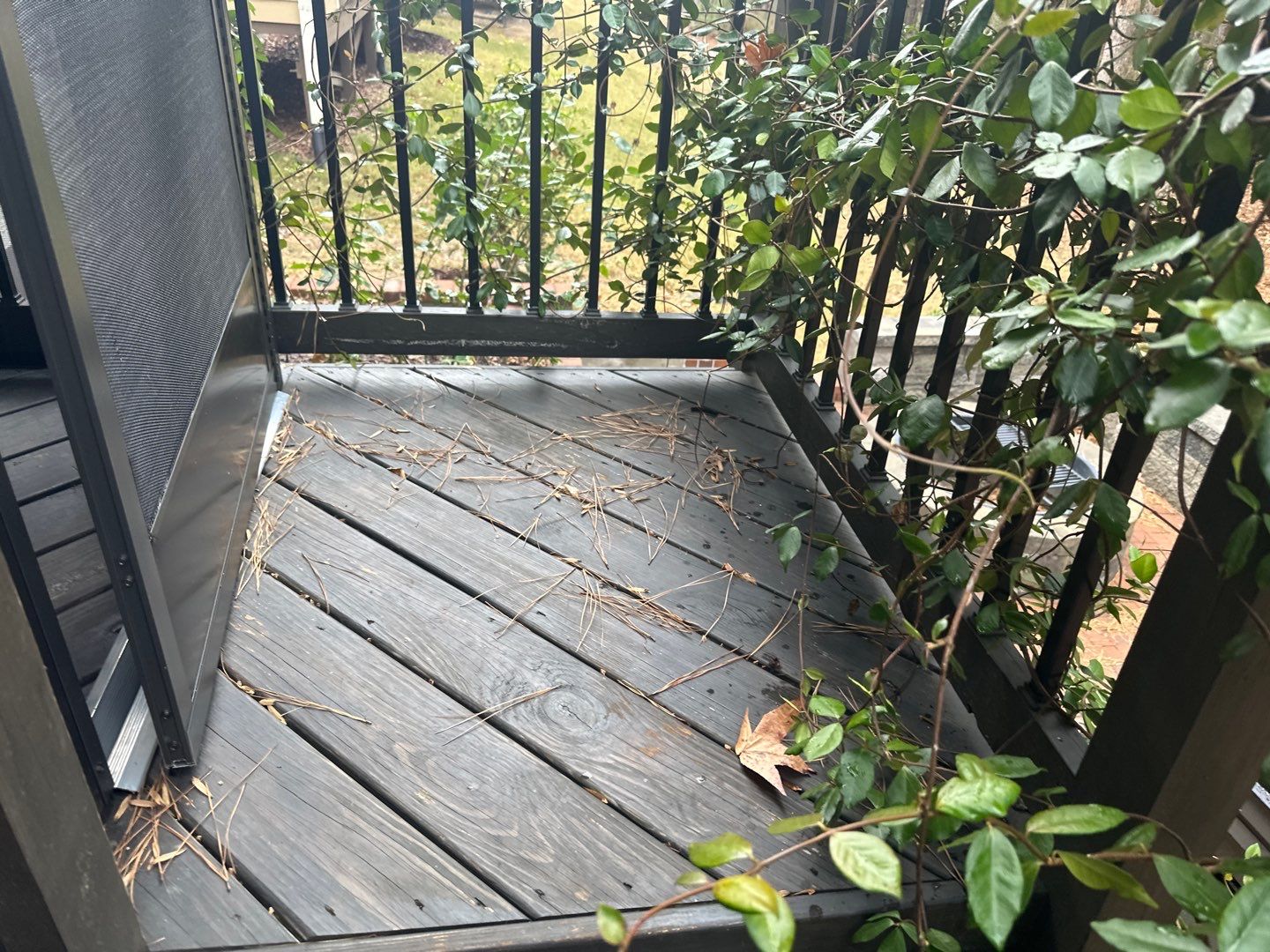 Patio and Coated Deck using Wood and Concrete Sealant by DuraSeal