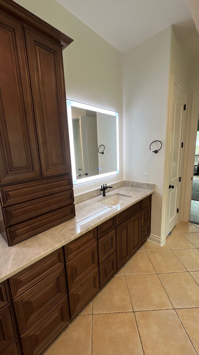 Spring Branch Vanity Upgrade by Legacy Bath and Kitchen 