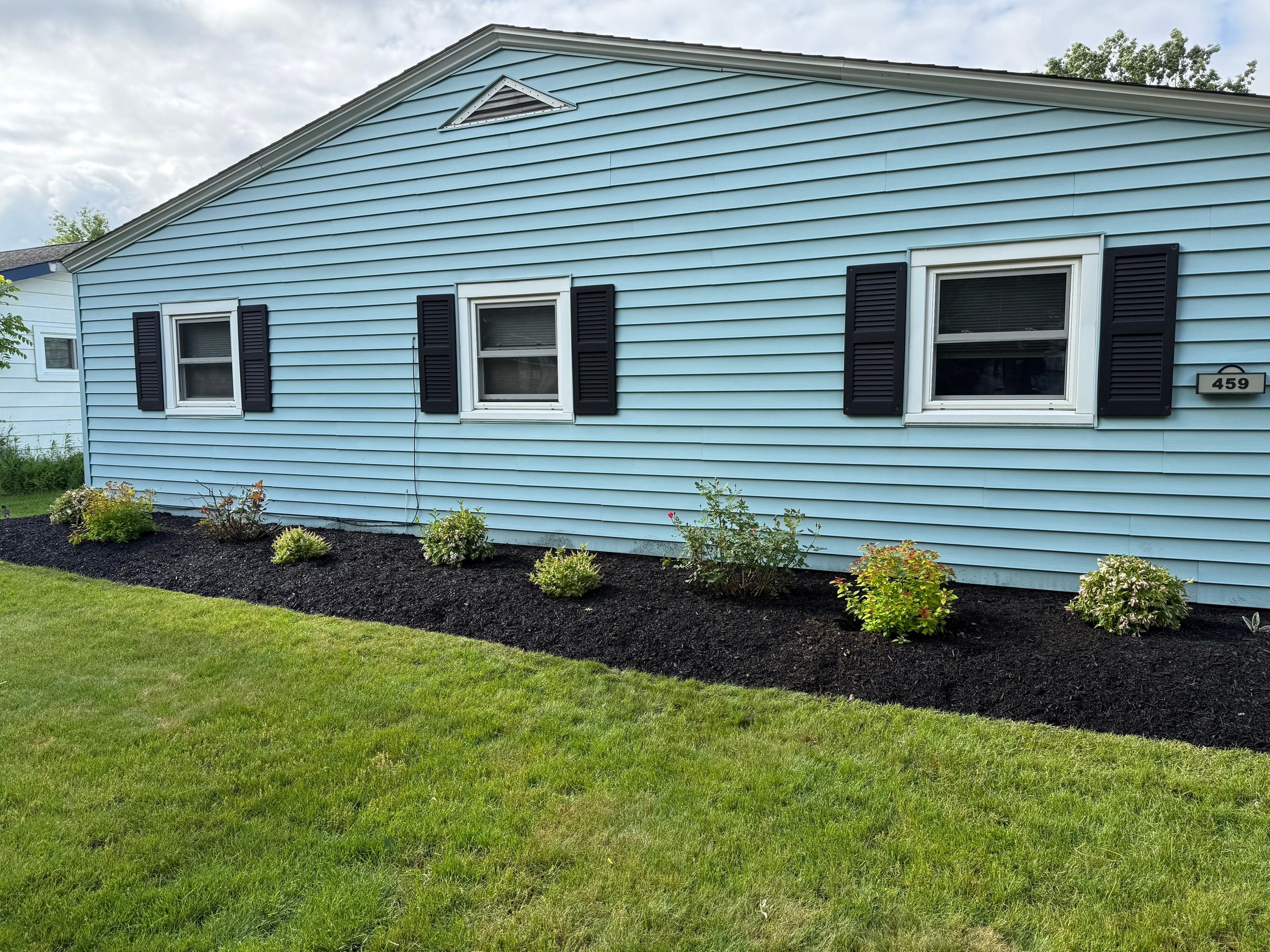Grindstone Garden Install by Elm Rose Gardens