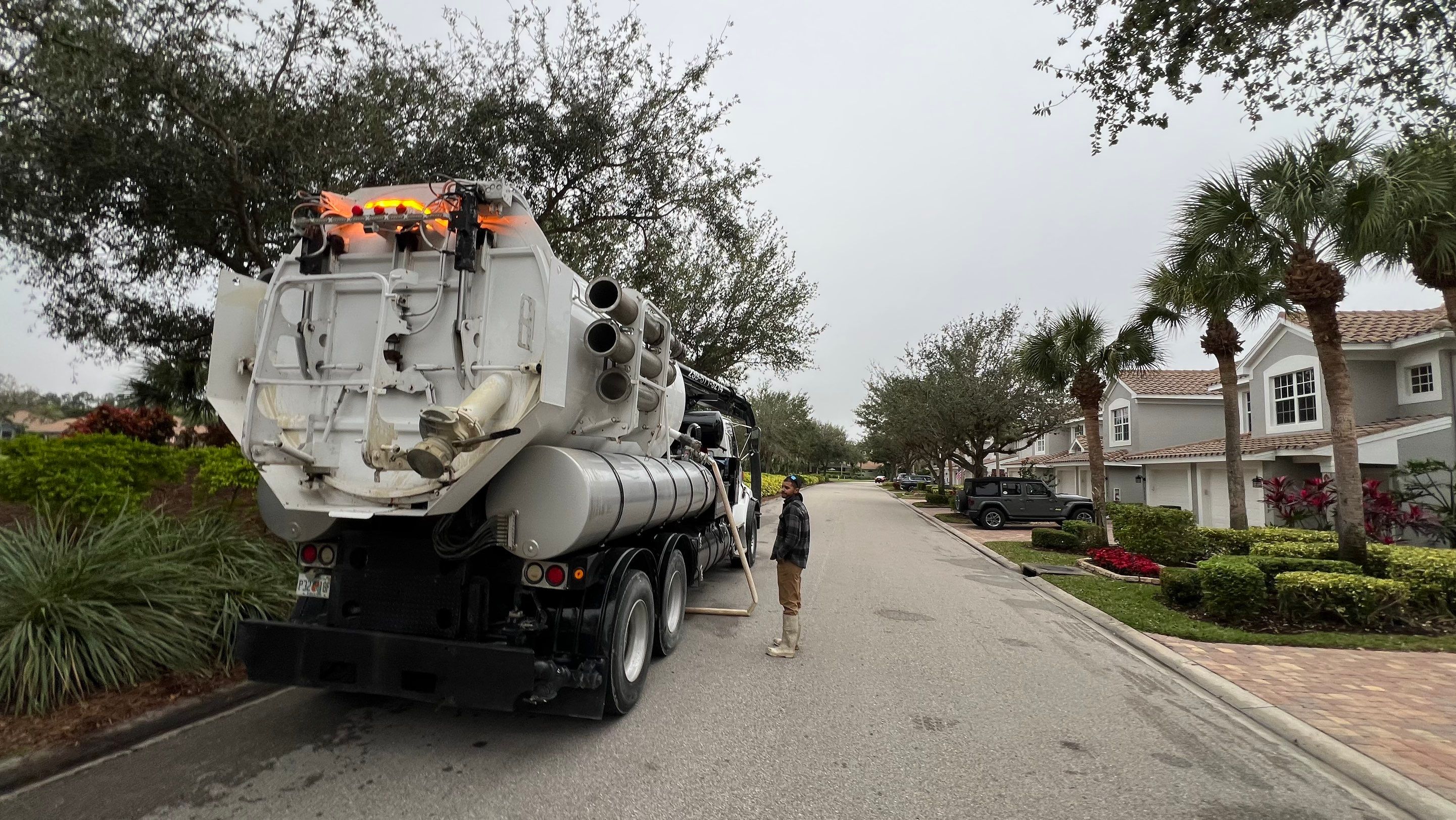 Cleaning Two Clogged Catch Basins for a Community by APS Power & Water