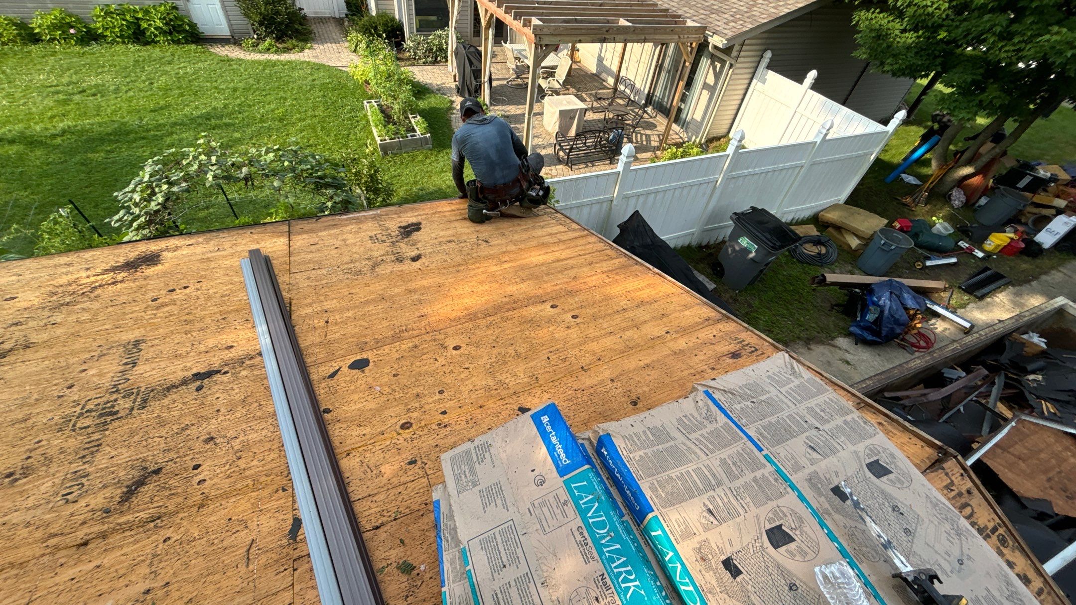 Roof Replacement using CertainTeed Landmark by 180 Contractors