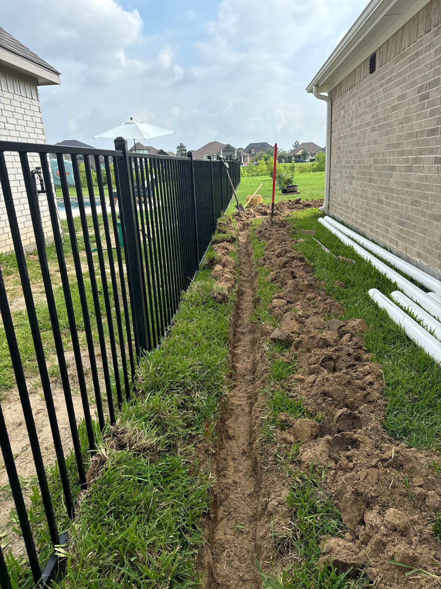 🌟 Mr. & Mrs. Wheeler’s Drainage & Landscape Transformation by Texas Urban Elements