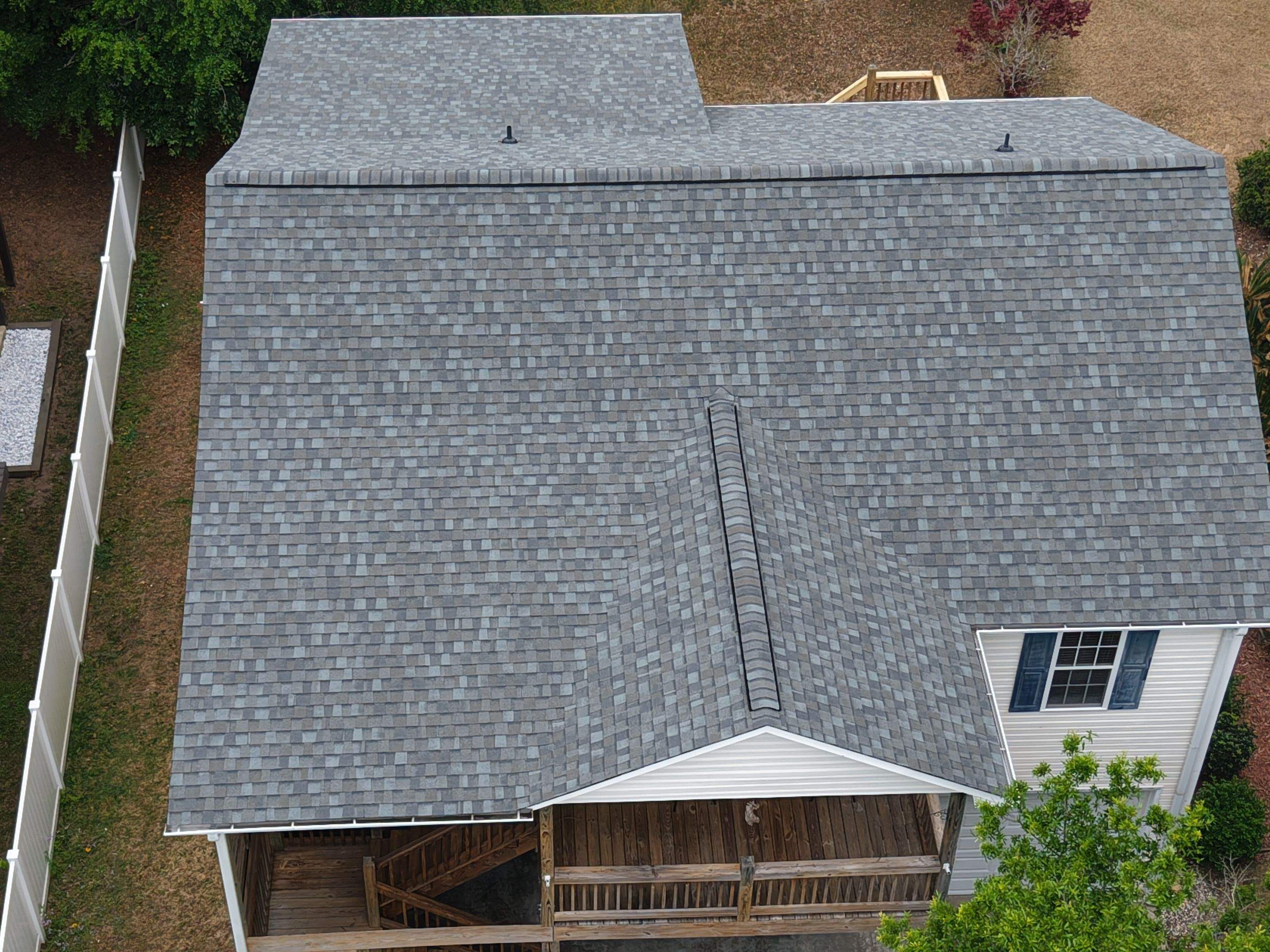 Fortified Roof Replacement in Oak Island by Roofing Contractors Wilmington using Landmark Pro Georgetown Gray by RGR Construction and Roofing, LLC