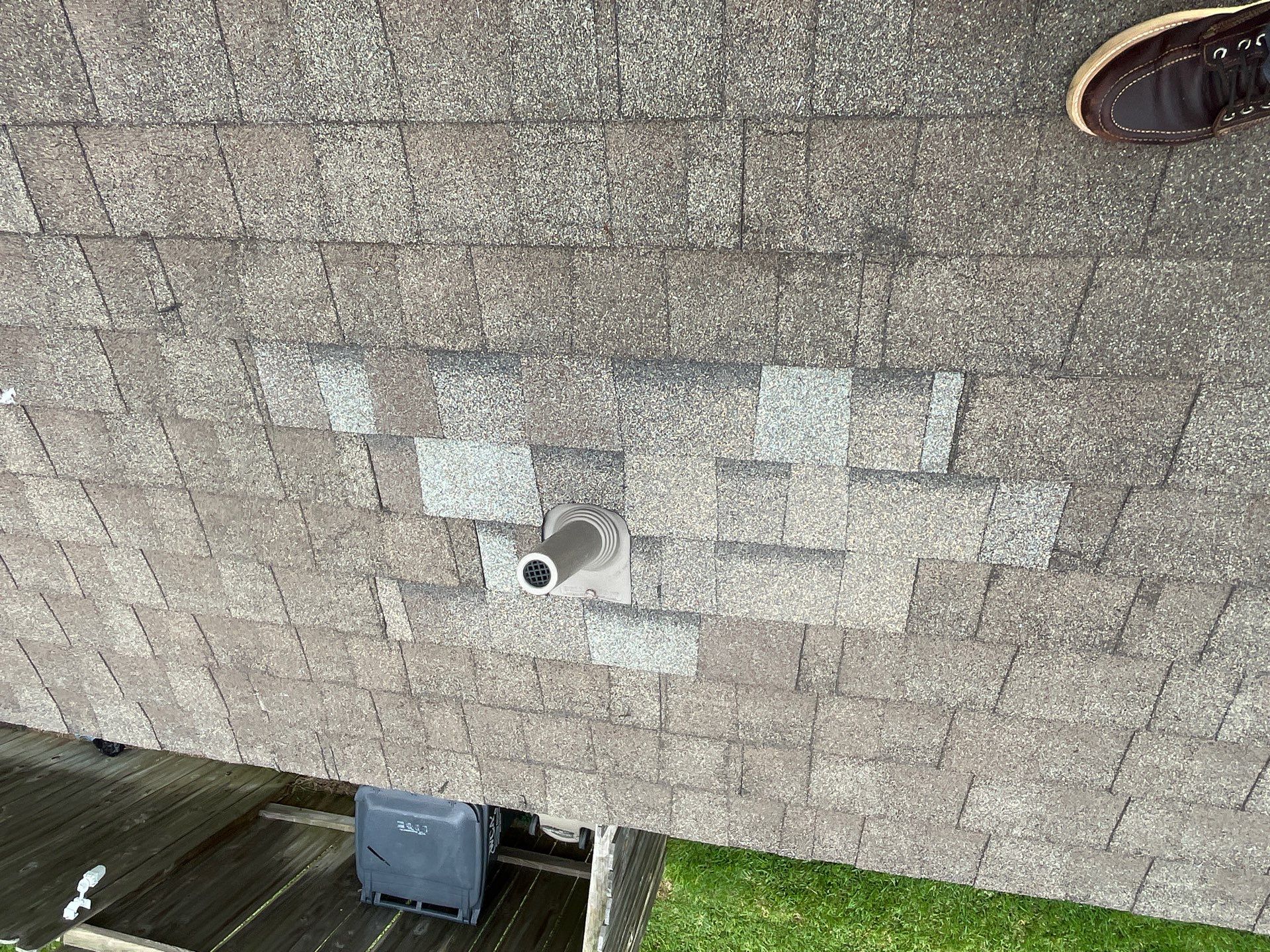 Hail Damage using Owen's Corning Duration (Lifetime) Shingles by Roof Repair Company
