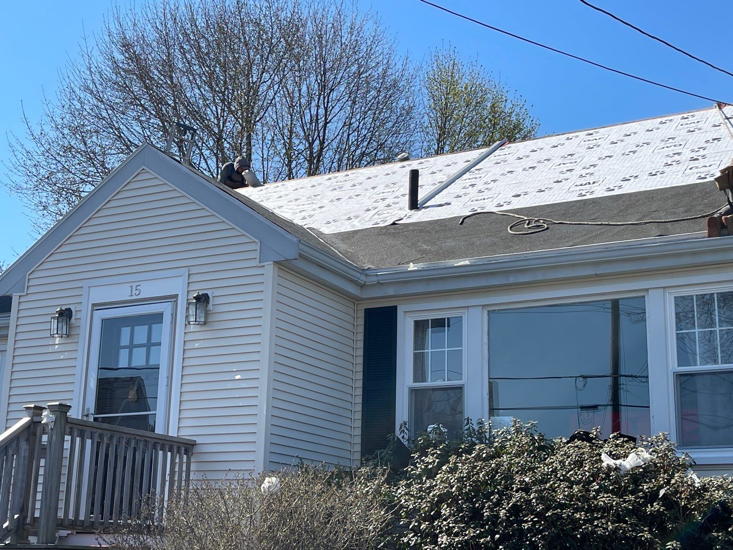 Residential Roofing Installation using GAF Timberline HDZ by Sensible Home Solutions