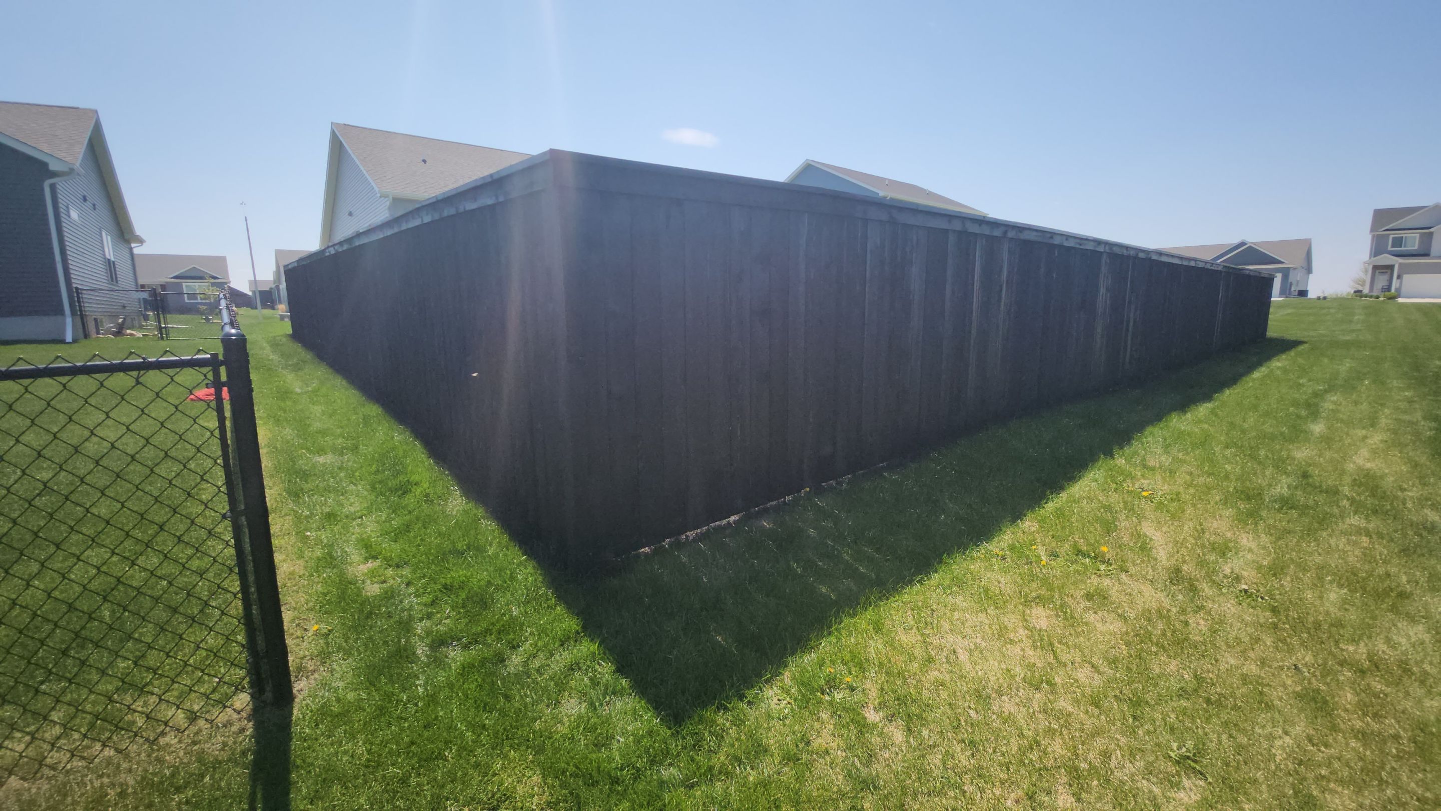 Project in Cedar Falls by Perfect Picket Fence and Stain