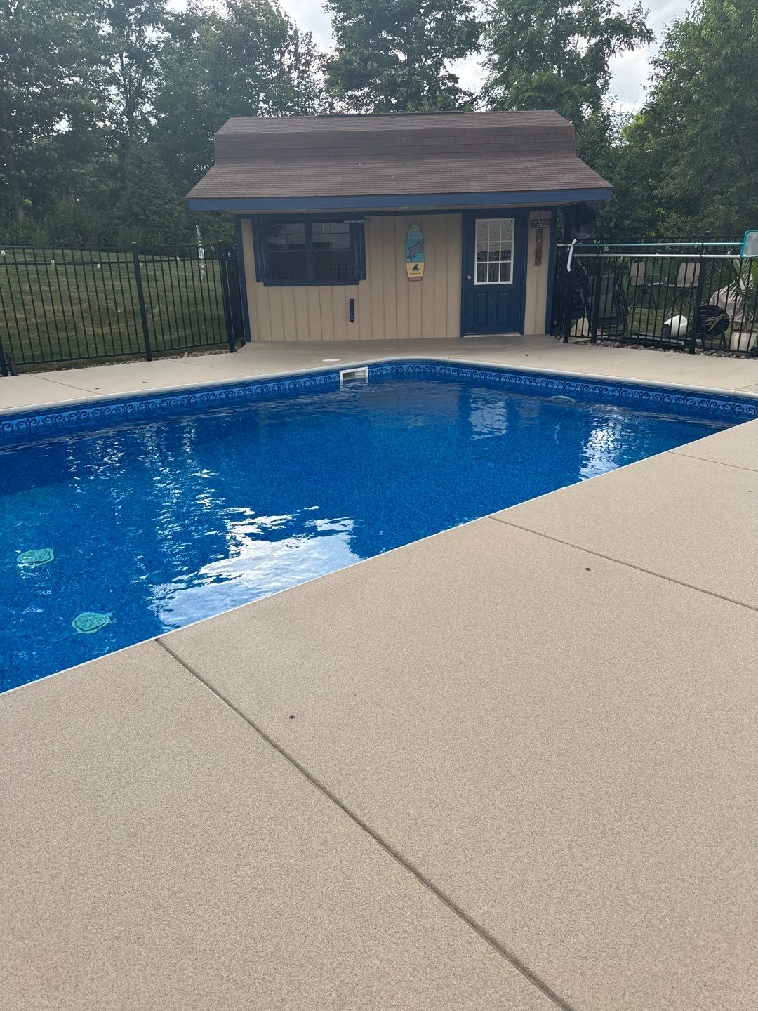 Oxford Pool Deck Project in Baden by Floors in a Day, Inc