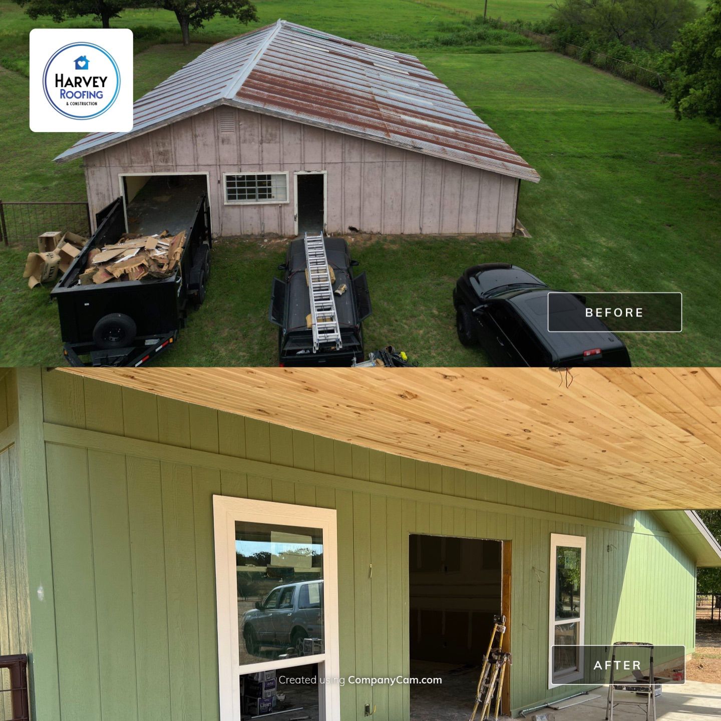 New Home Construction  by Harvey Roofing & Construction