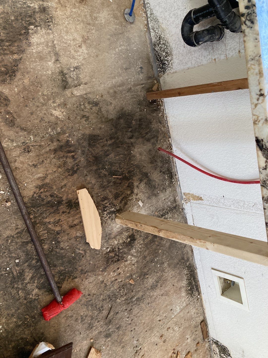 Mold Remediation in Kitchen by Accountable Home Services